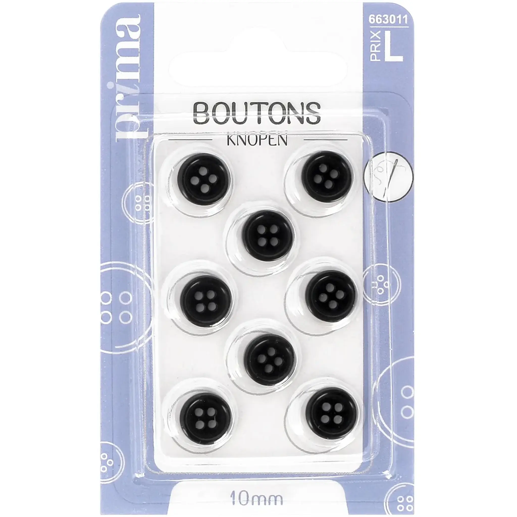PRIMA Boutons 10mm