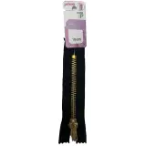 PRIMA Fermeture glissière jeans noir 10cm