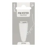 PRIMA Fil polyester blanc 200m