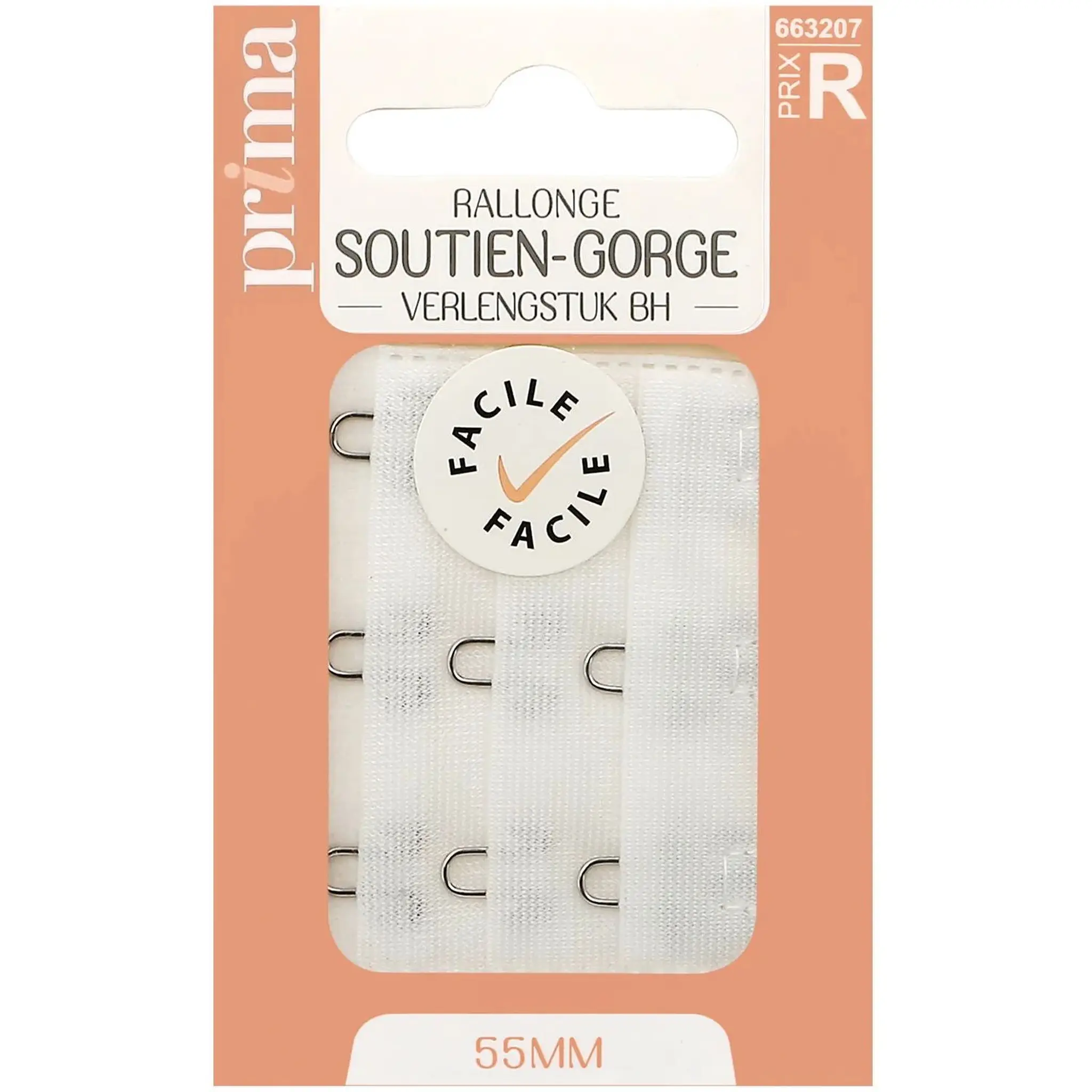 PRIMA Rallonge soutien gorge 55mm