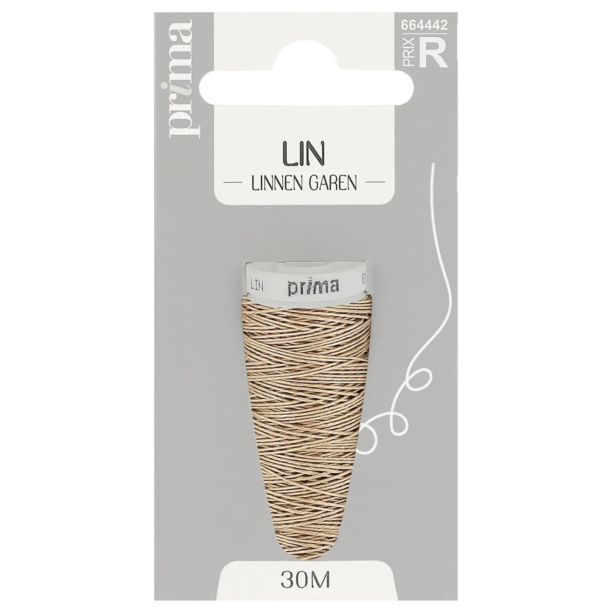 PRIMA Fil lin beige 30m