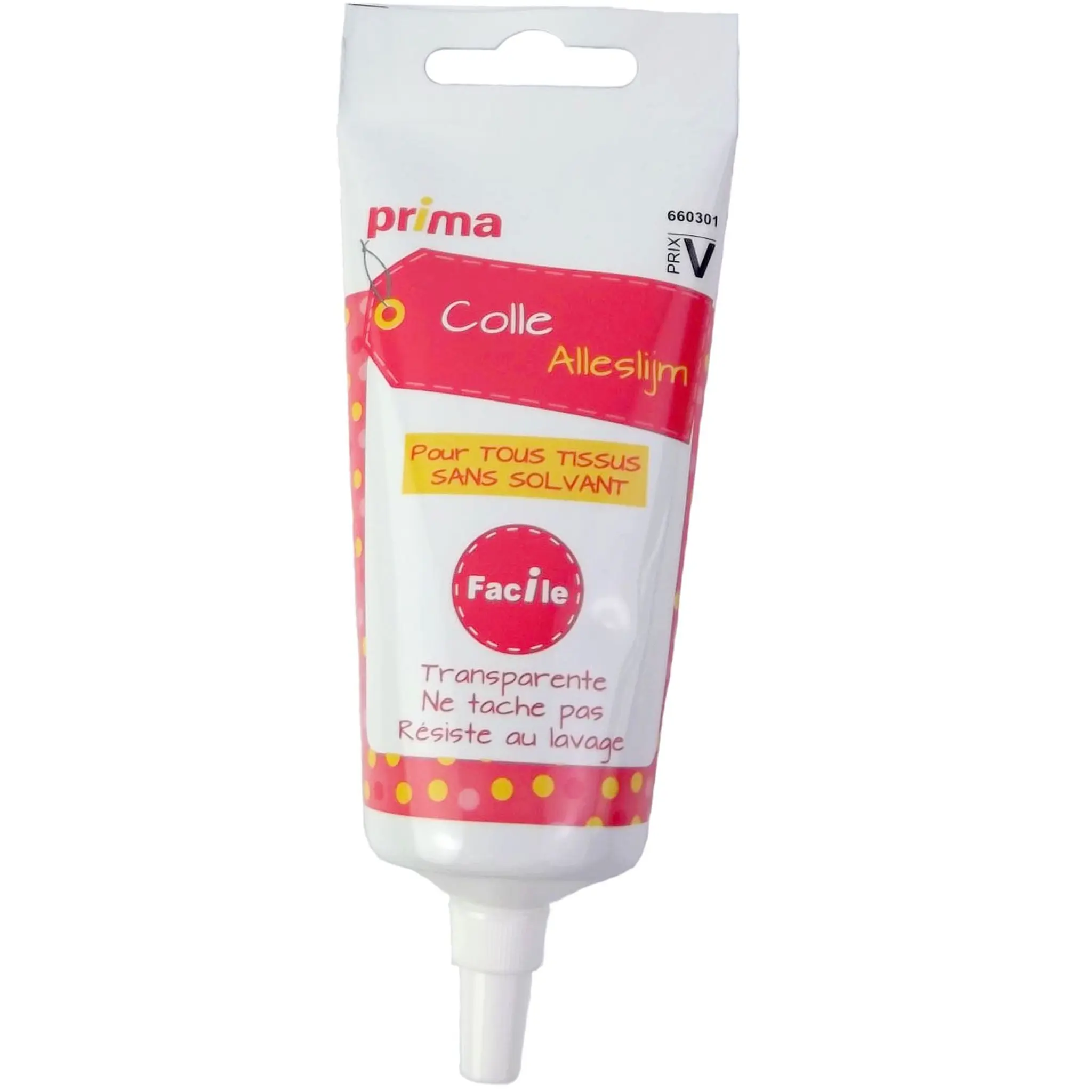 PRIMA Colle transparent pour tissu