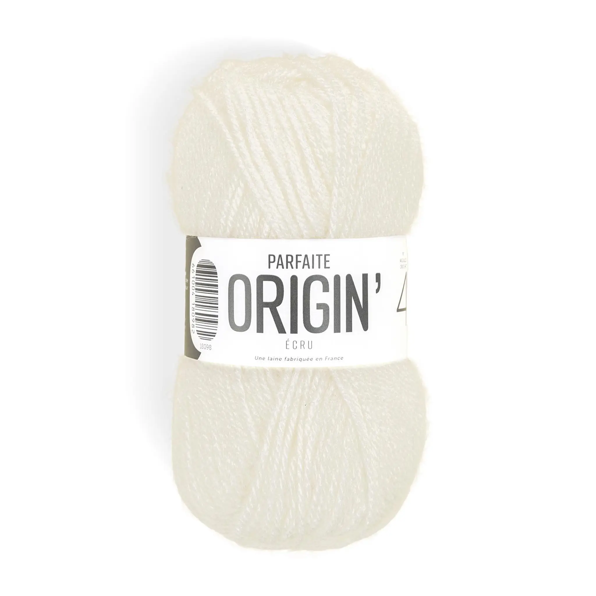 ORIGIN Pelote de laine couleur écru