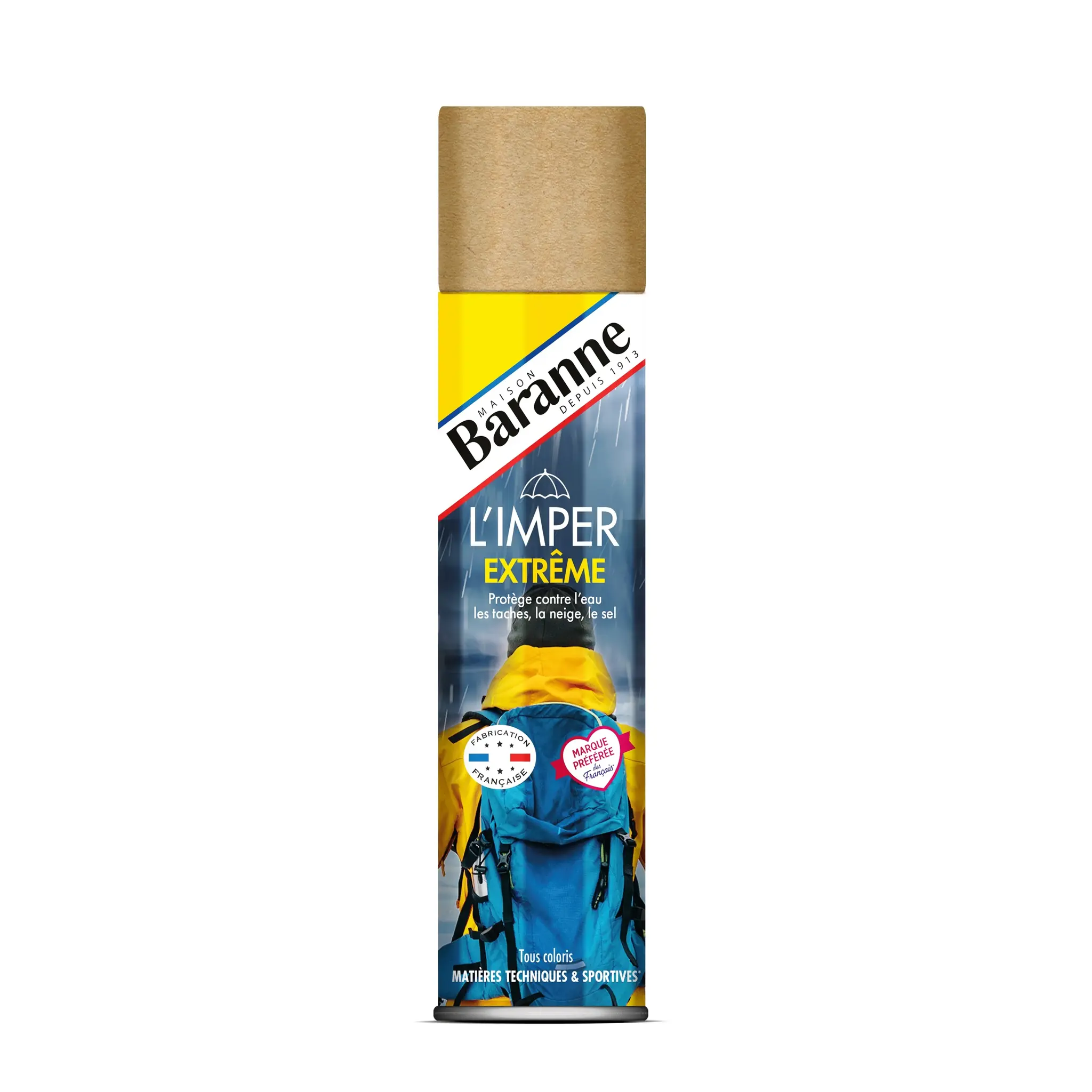 BARANNE Spray imperméabilisant extrême matières techniques et sportives