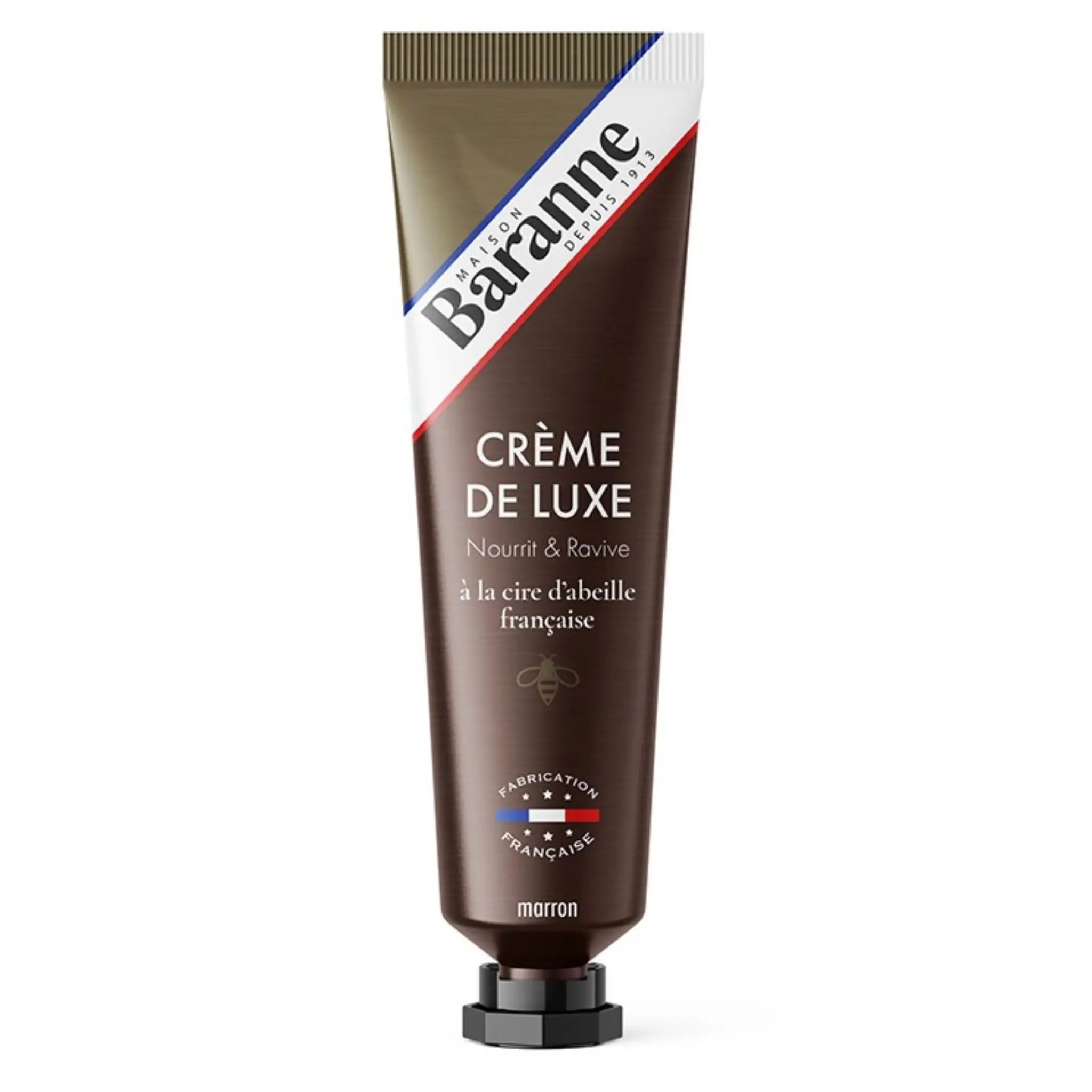 BARANNE Cirage crème luxe à la cire d'abeille marron