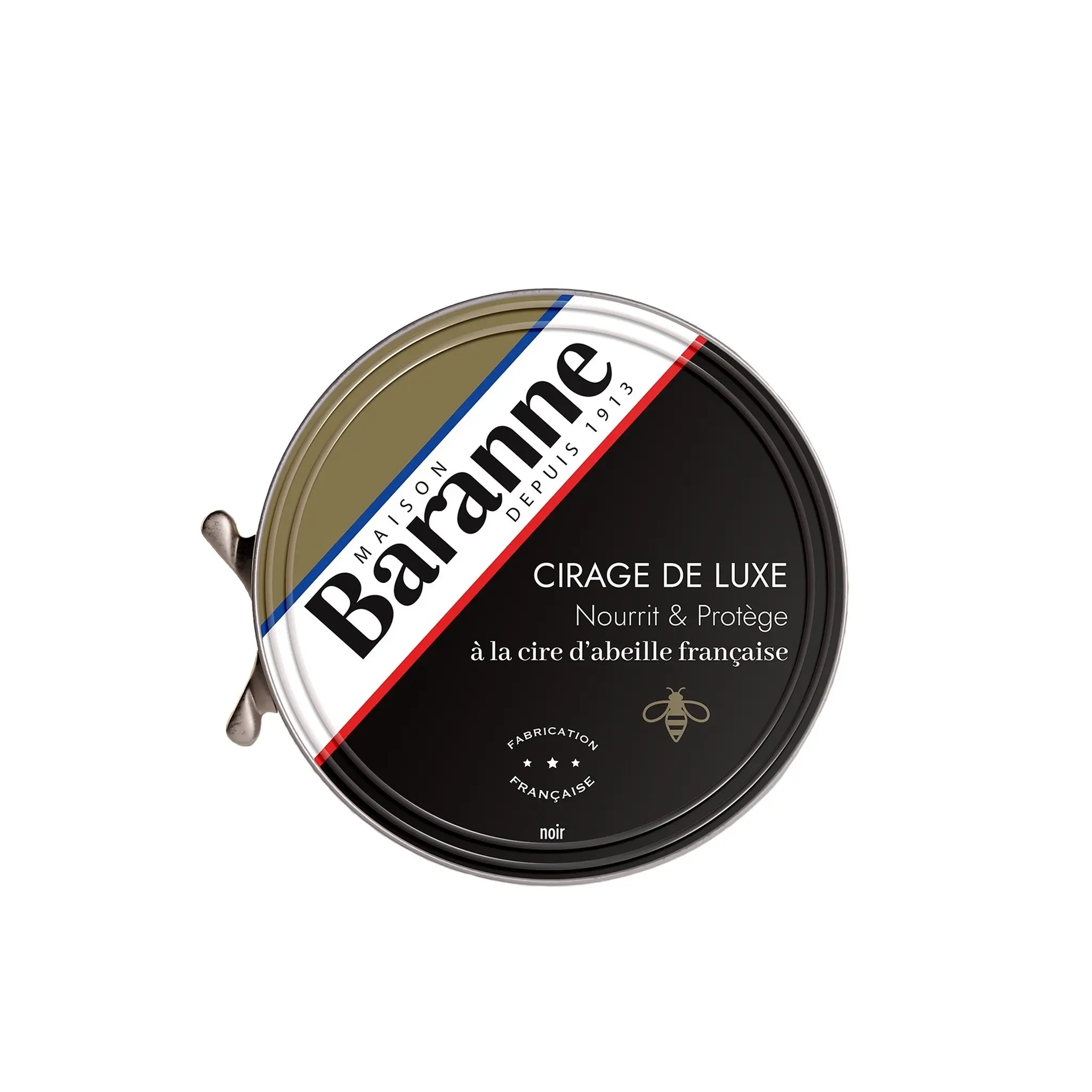 BARANNE Cire à la cire d'abeille française noir