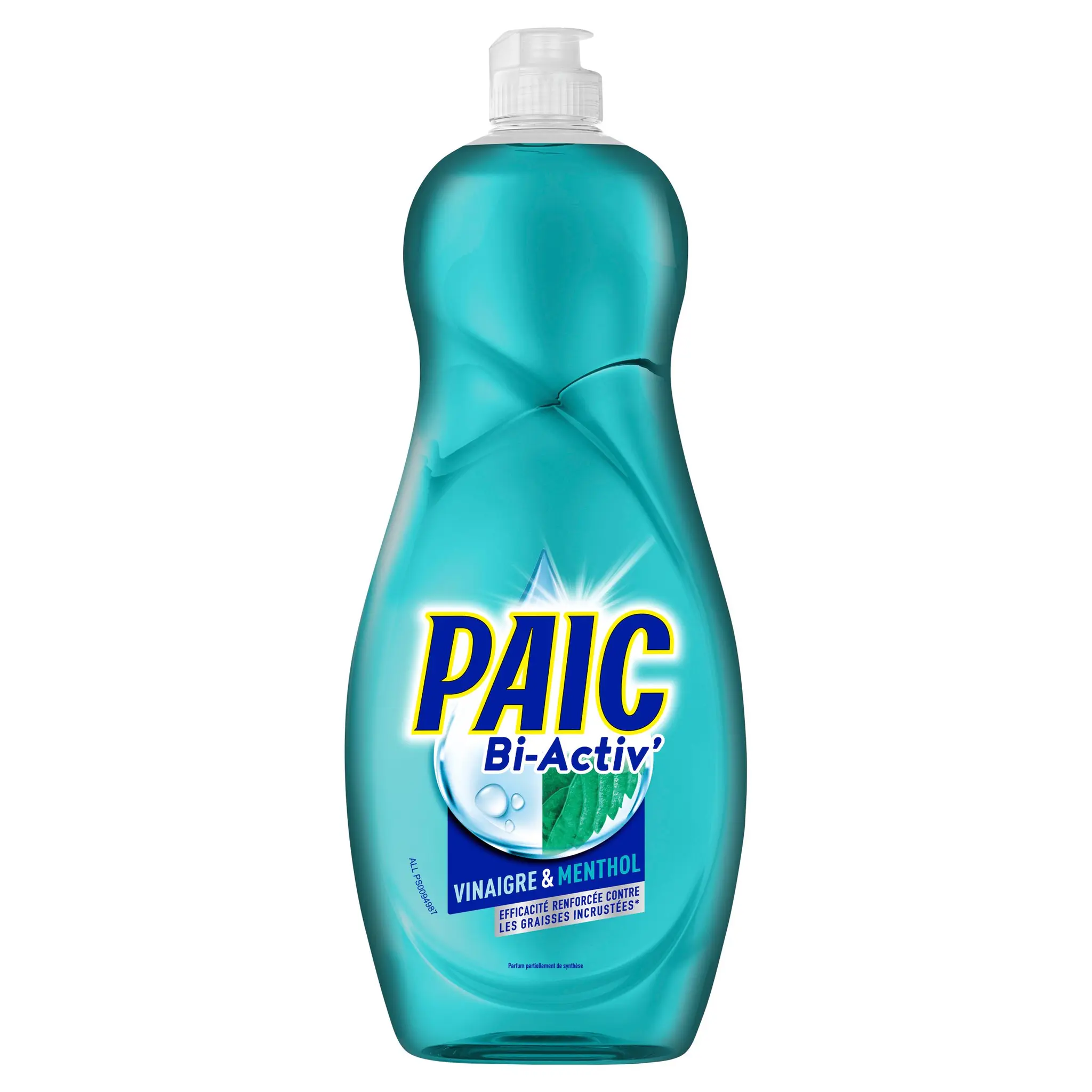 PAIC Liquide vaisselle 2en1 vinaigre menthol