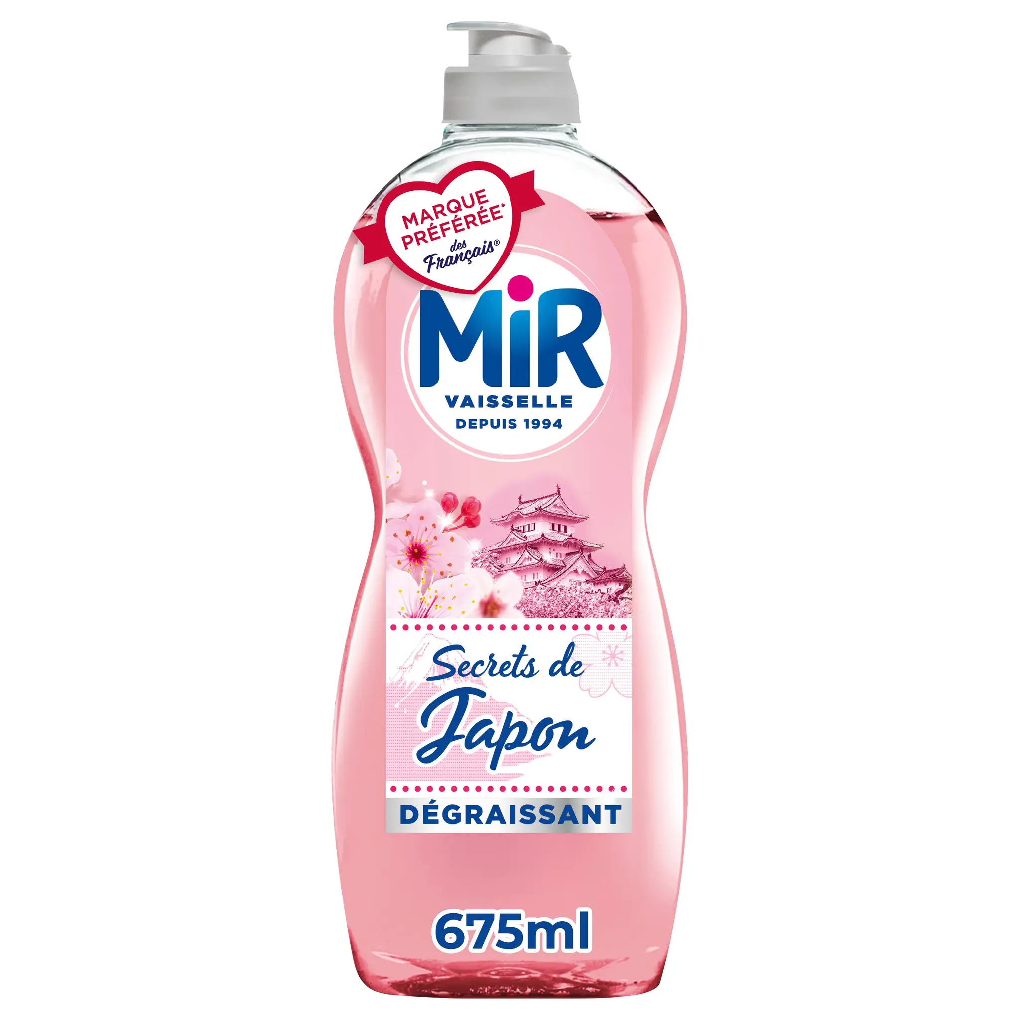 MIR Liquide vaisselle secret de japon fleur de lotus cerisier