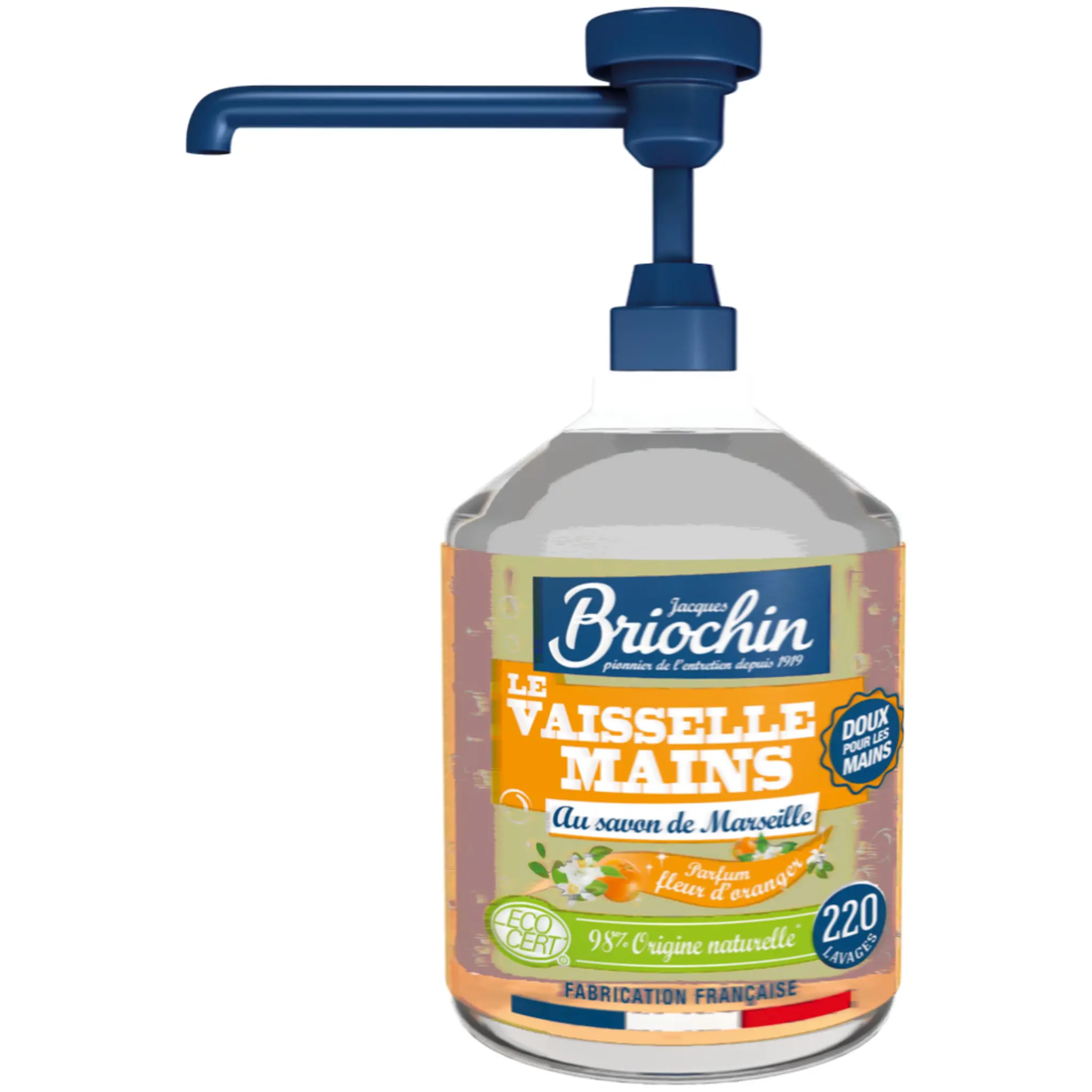 BRIOCHIN Liquide vaisselle fleur d'oranger