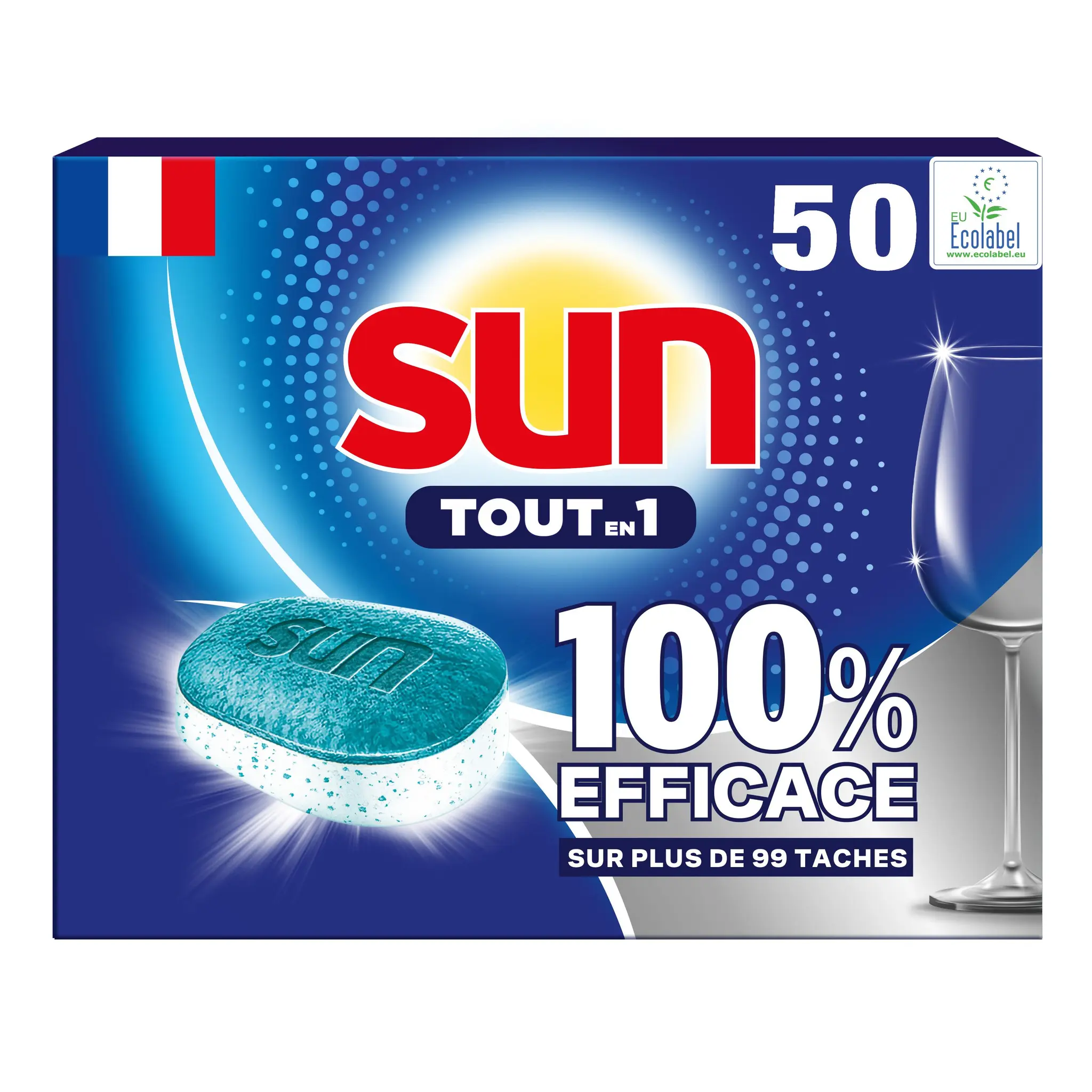 SUN Tablettes lave-vaisselle tout en 1