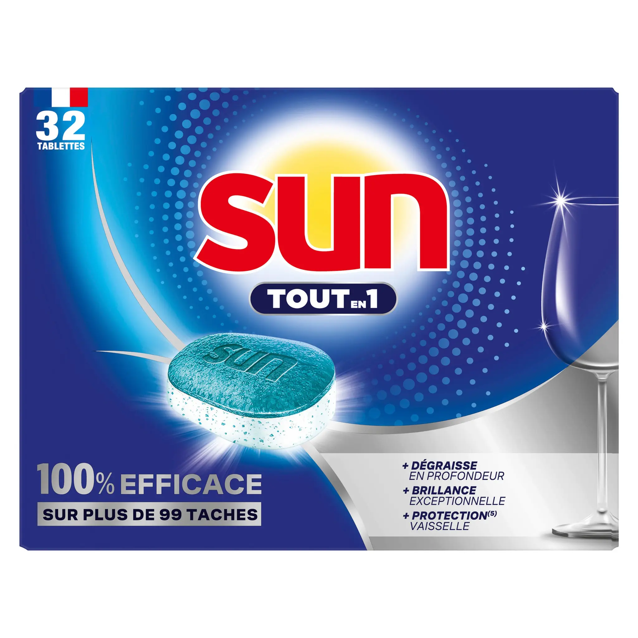 SUN Tablettes lave-vaisselle tout en 1