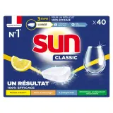 SUN Tablettes lave-vaisselle citron