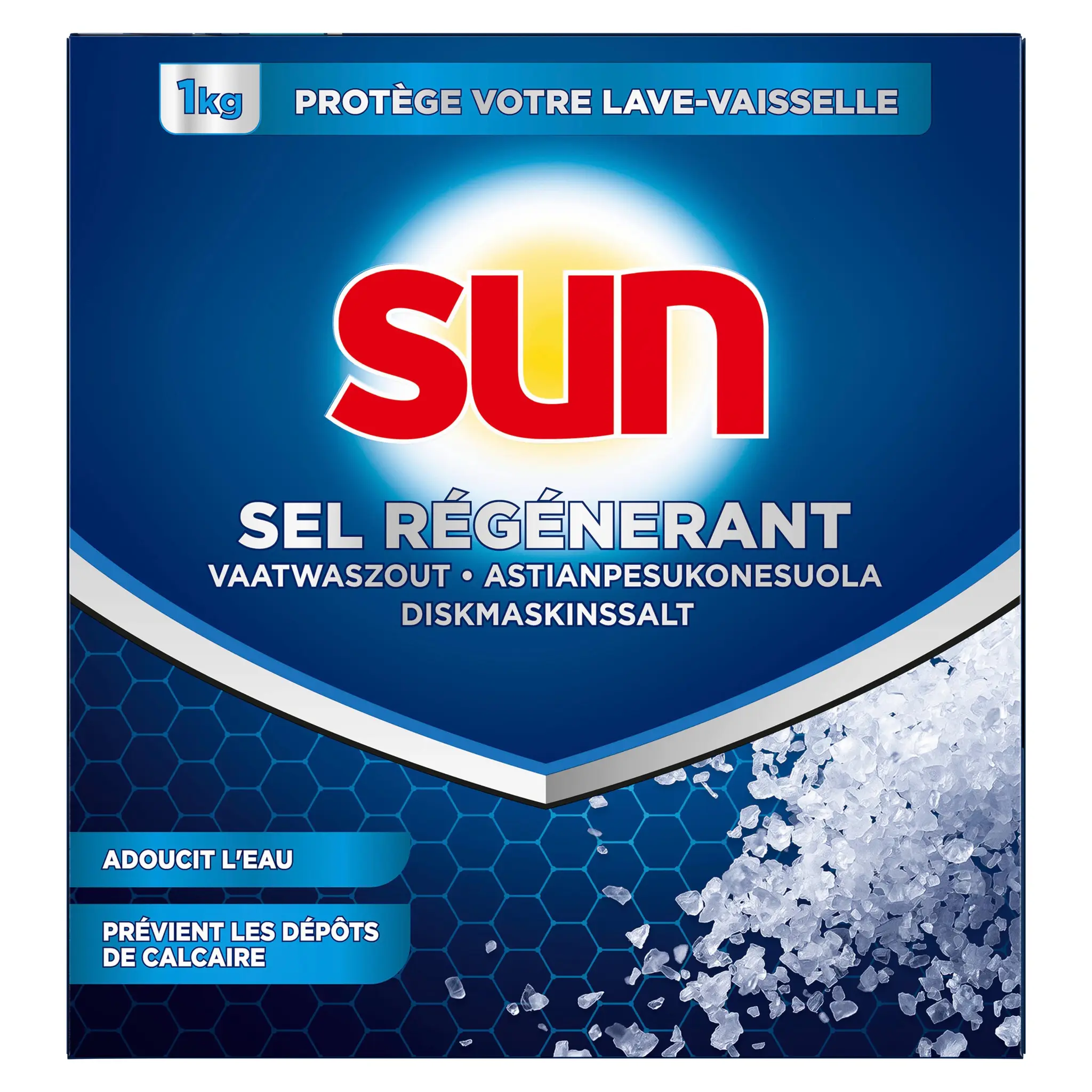 SUN Sel régénérant lave-vaisselle