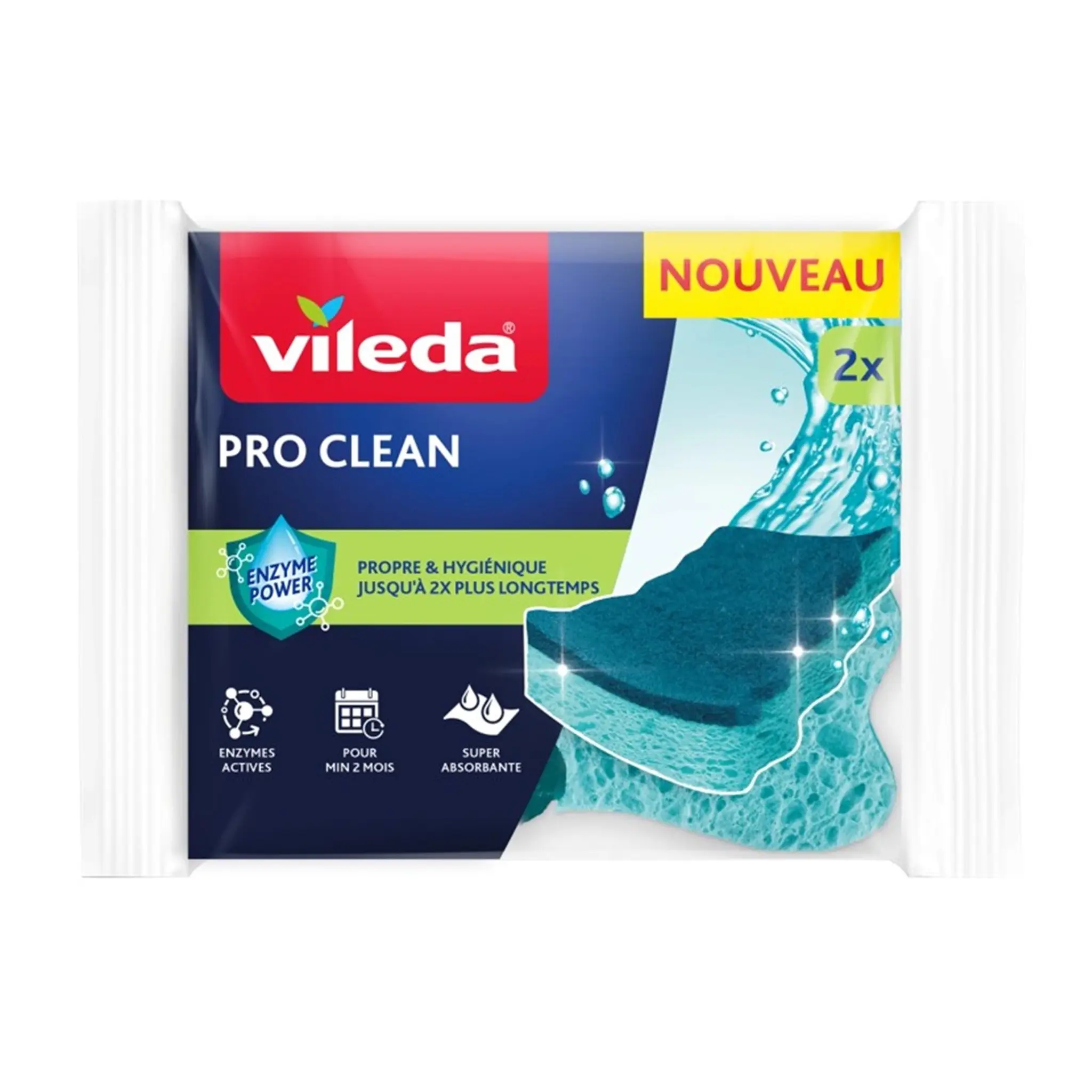 VILEDA Eponge pro clean