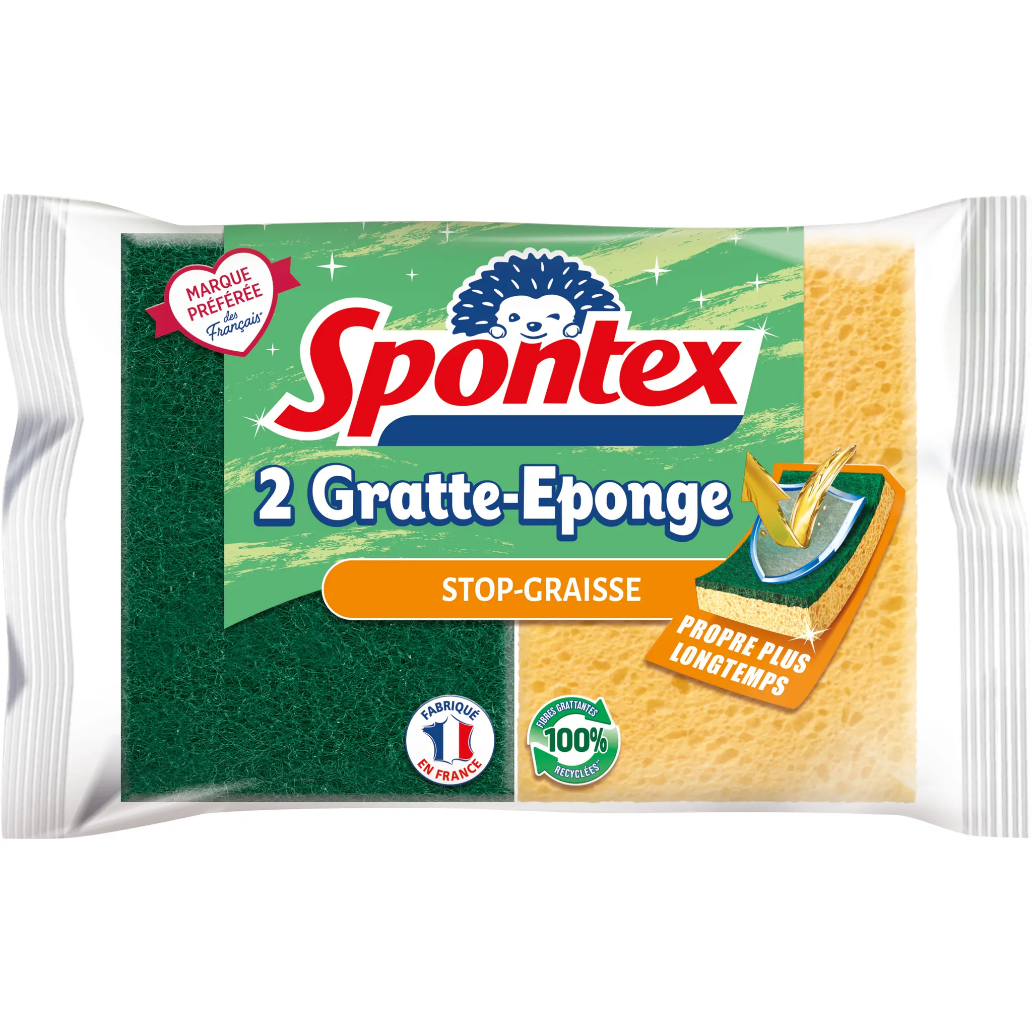 SPONTEX Éponges stop-graisse