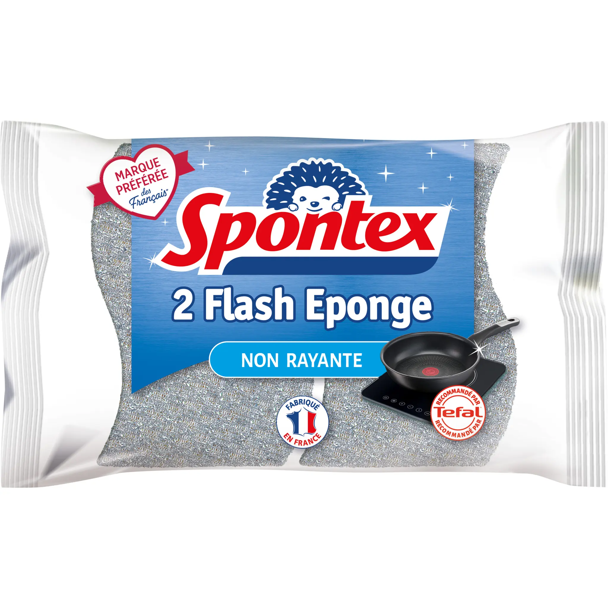 SPONTEX Éponges spécial plaques et poêles