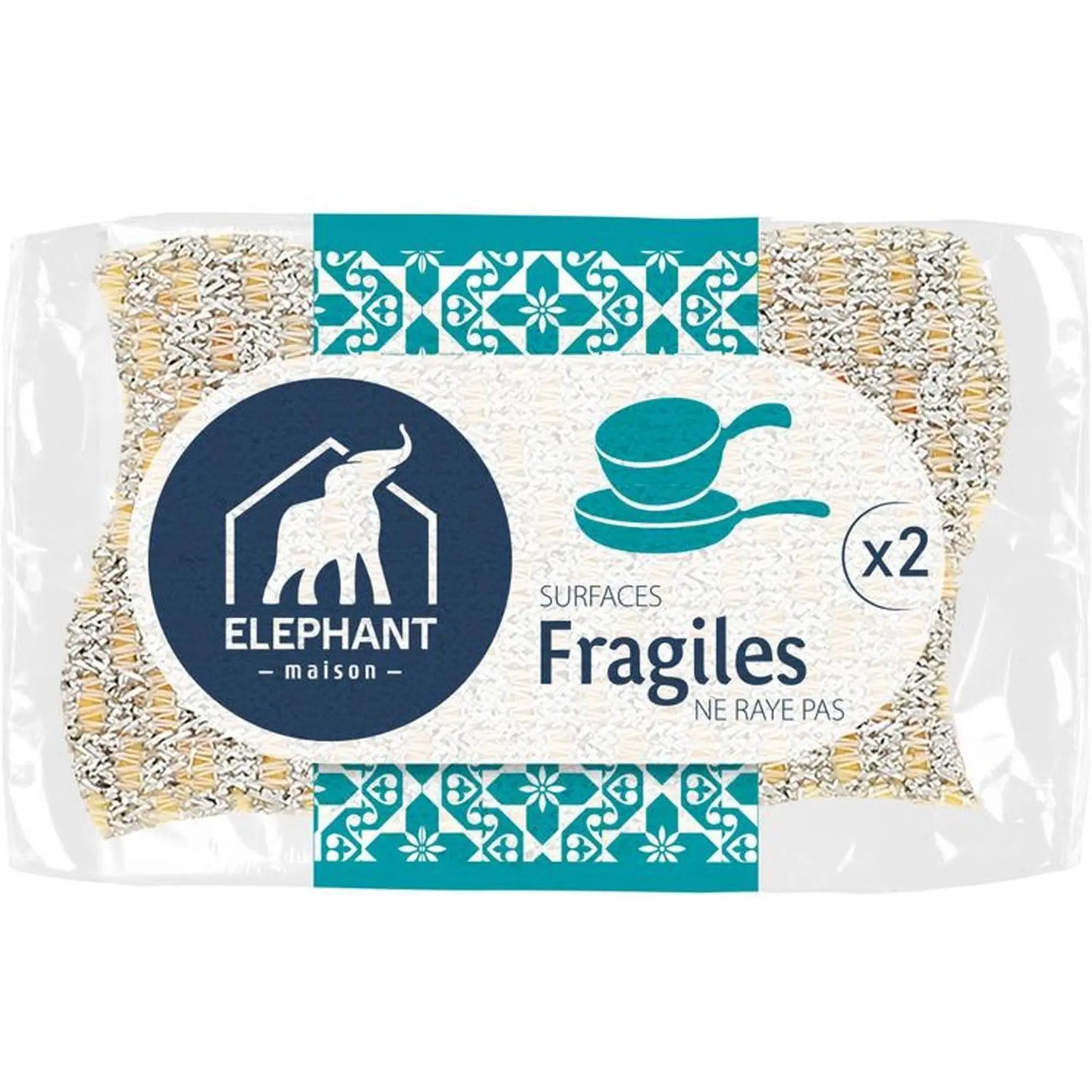 ELEPHANT Éponges surfaces fragiles anti-rayures