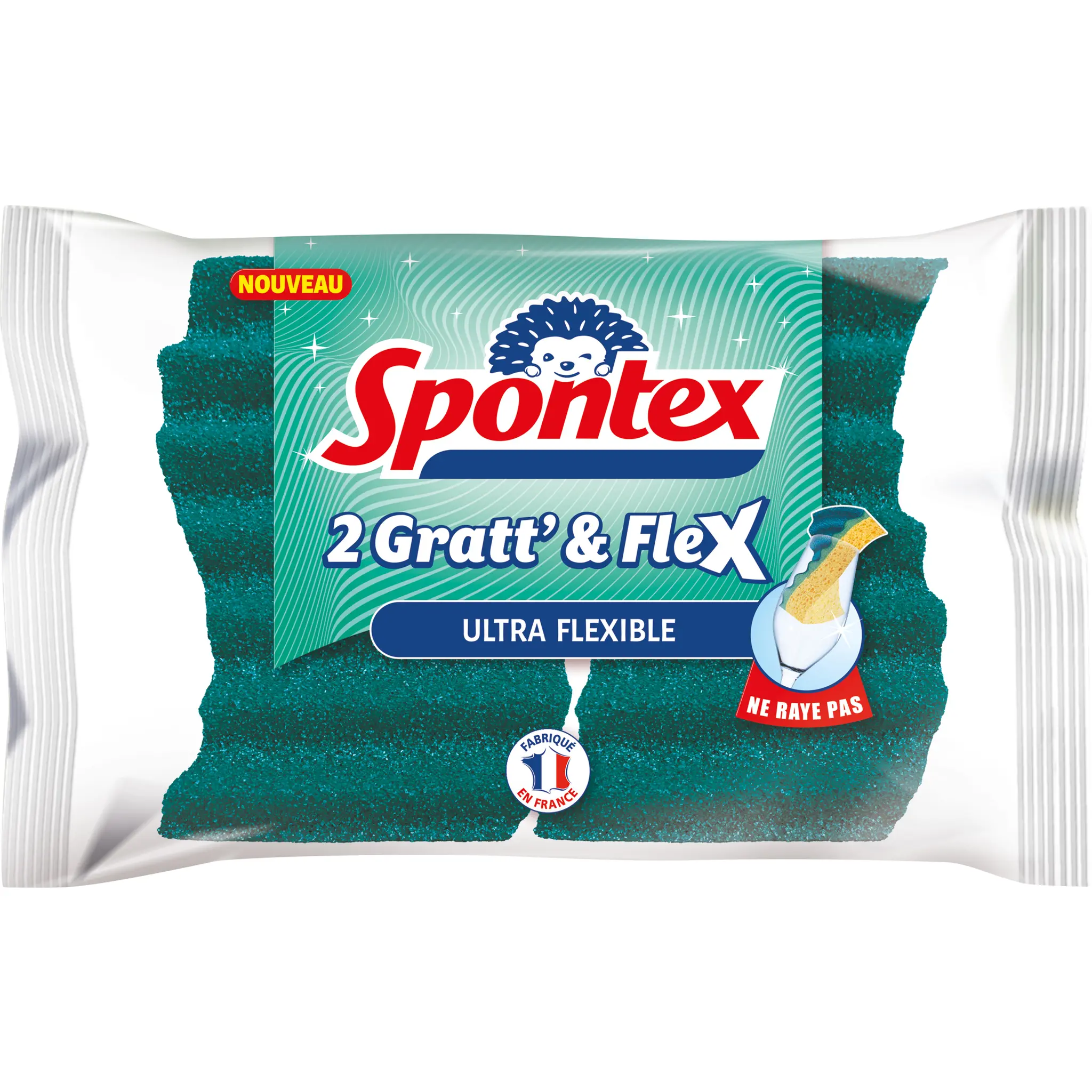 SPONTEX Gratte-éponge ultra flexible