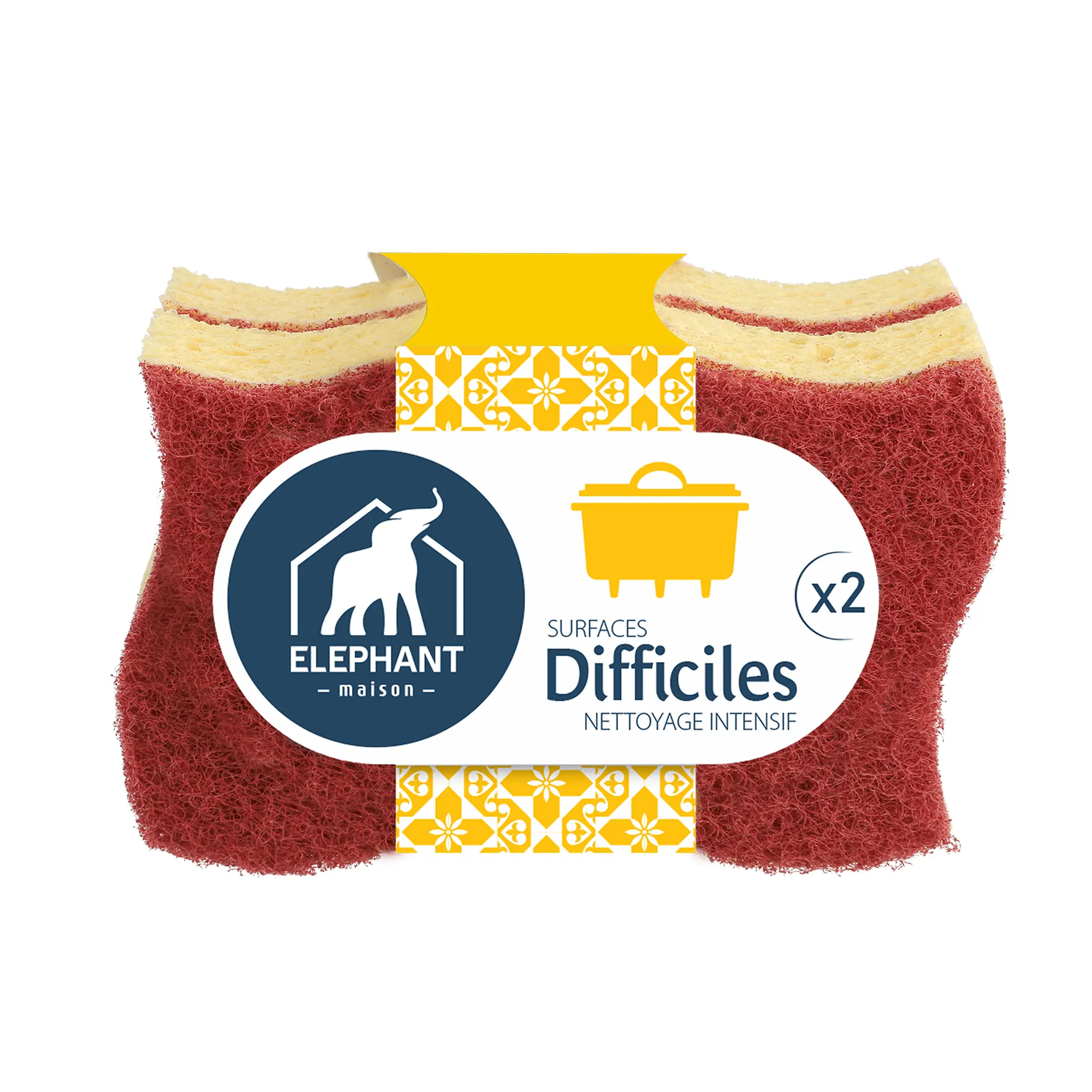 ELEPHANT Éponges grattantes surfaces difficiles