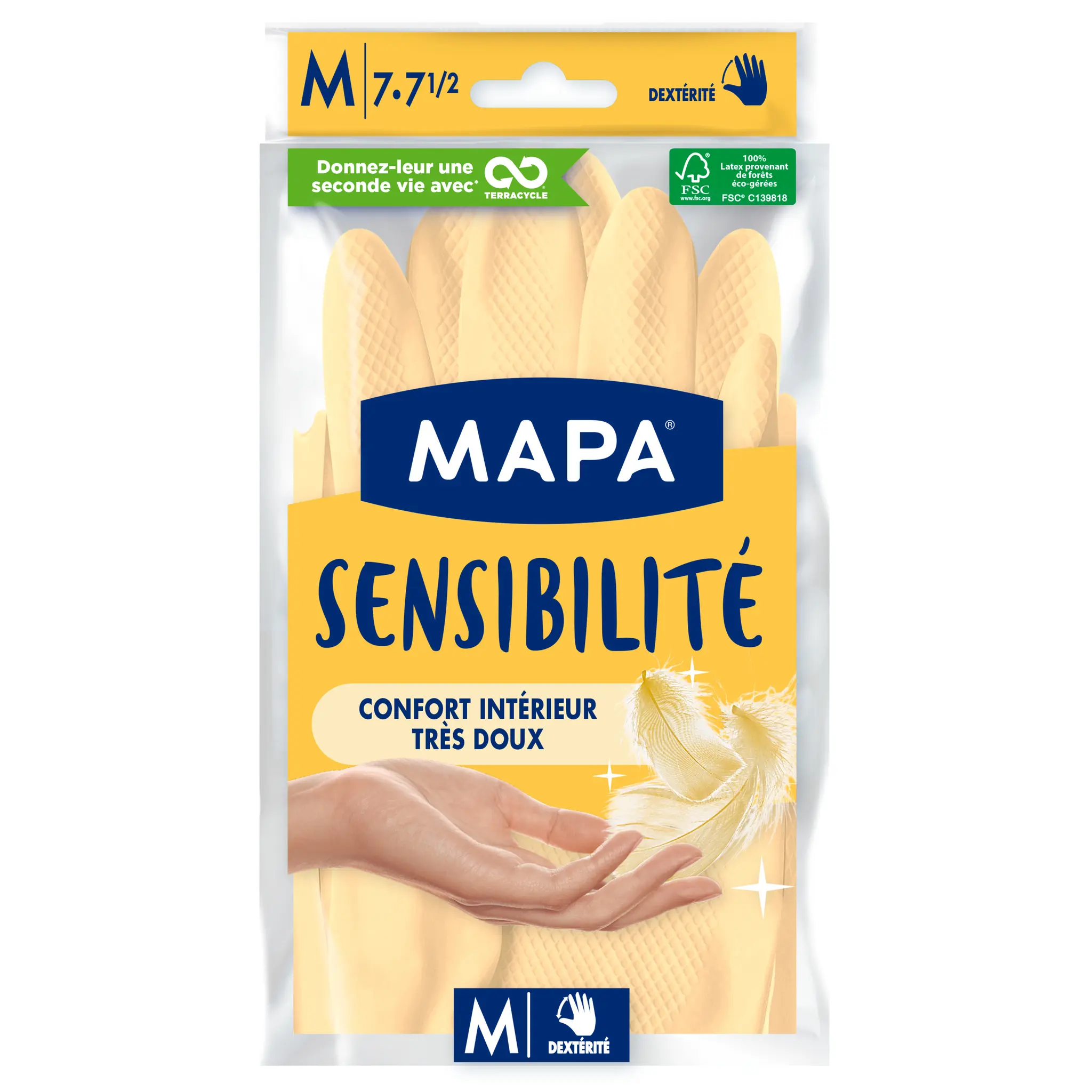 MAPA Gants protection satinée taille M