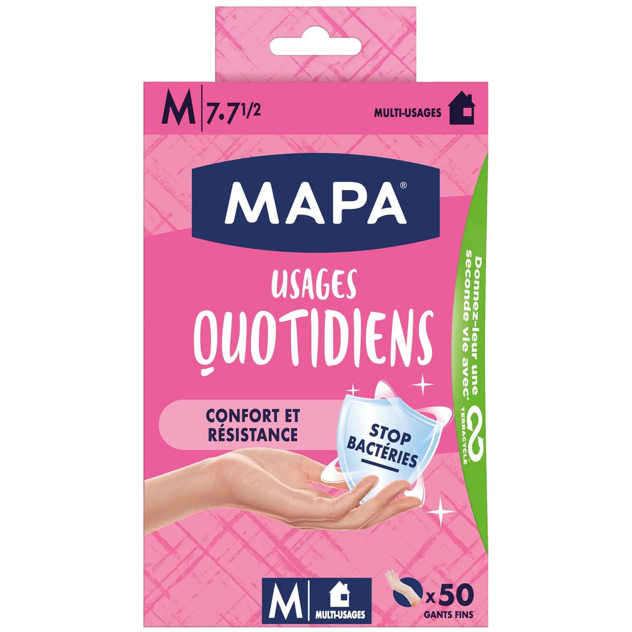 MAPA Gants usage quotidiens taille m