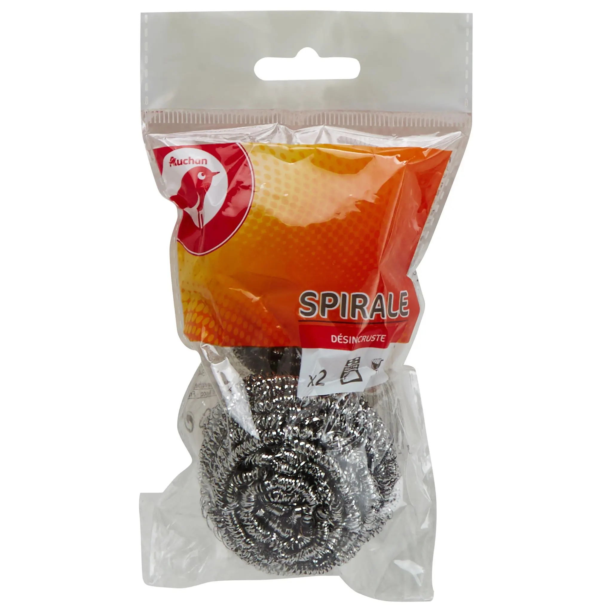 AUCHAN Spirales grattantes désincrustantes