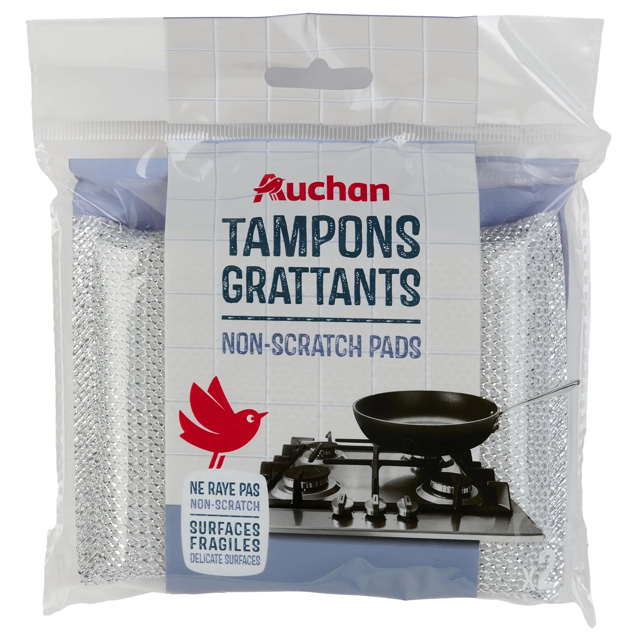 AUCHAN Tampon grattant cuisine
