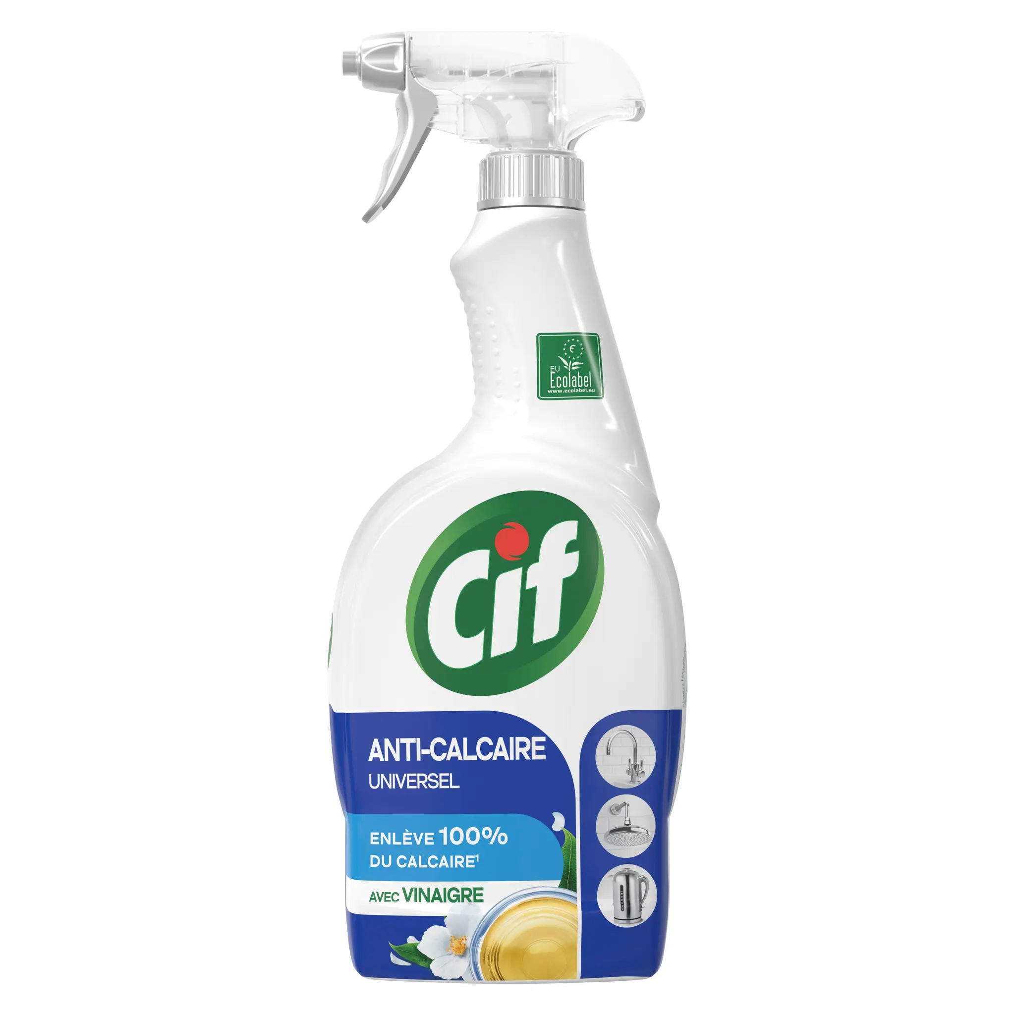 CIF Spray anti-calcaire au vinaigre