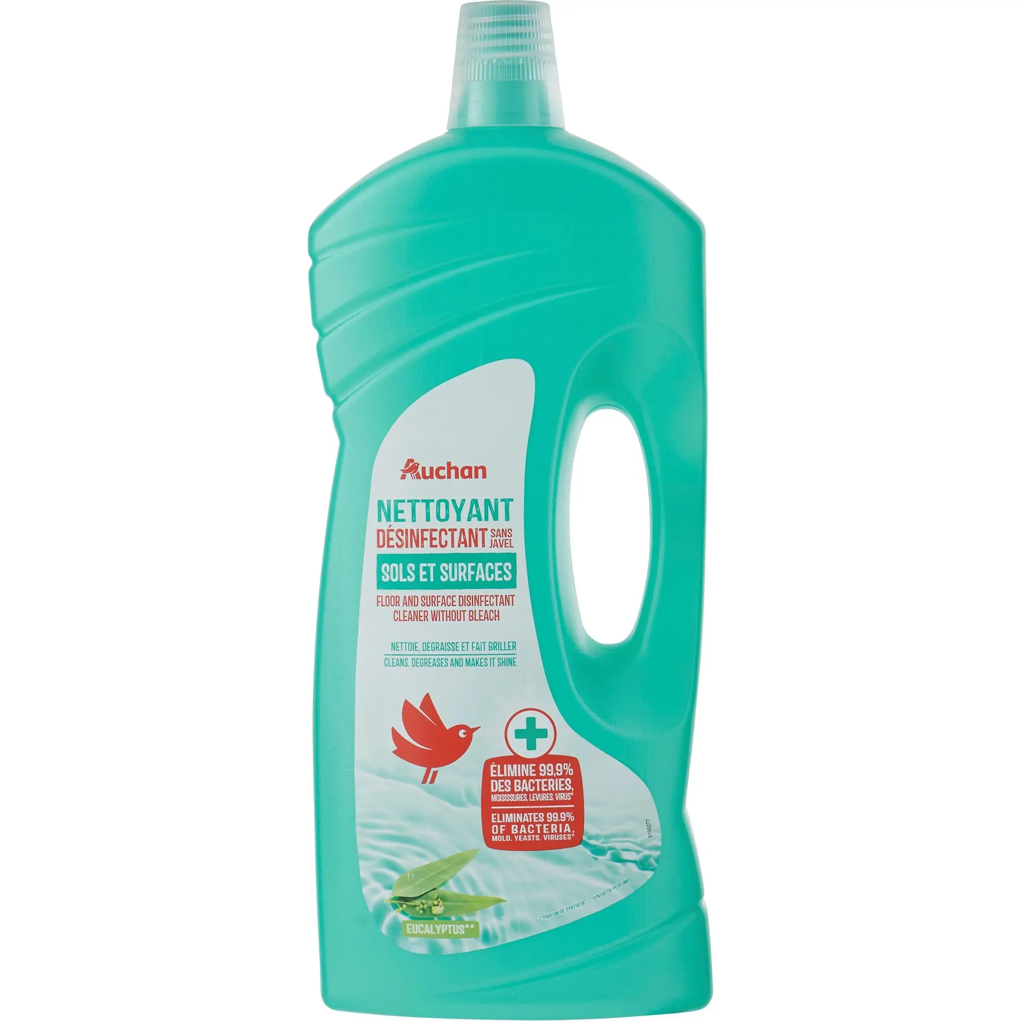 AUCHAN Liquide désinfectant multi-usages à l'eucalyptus