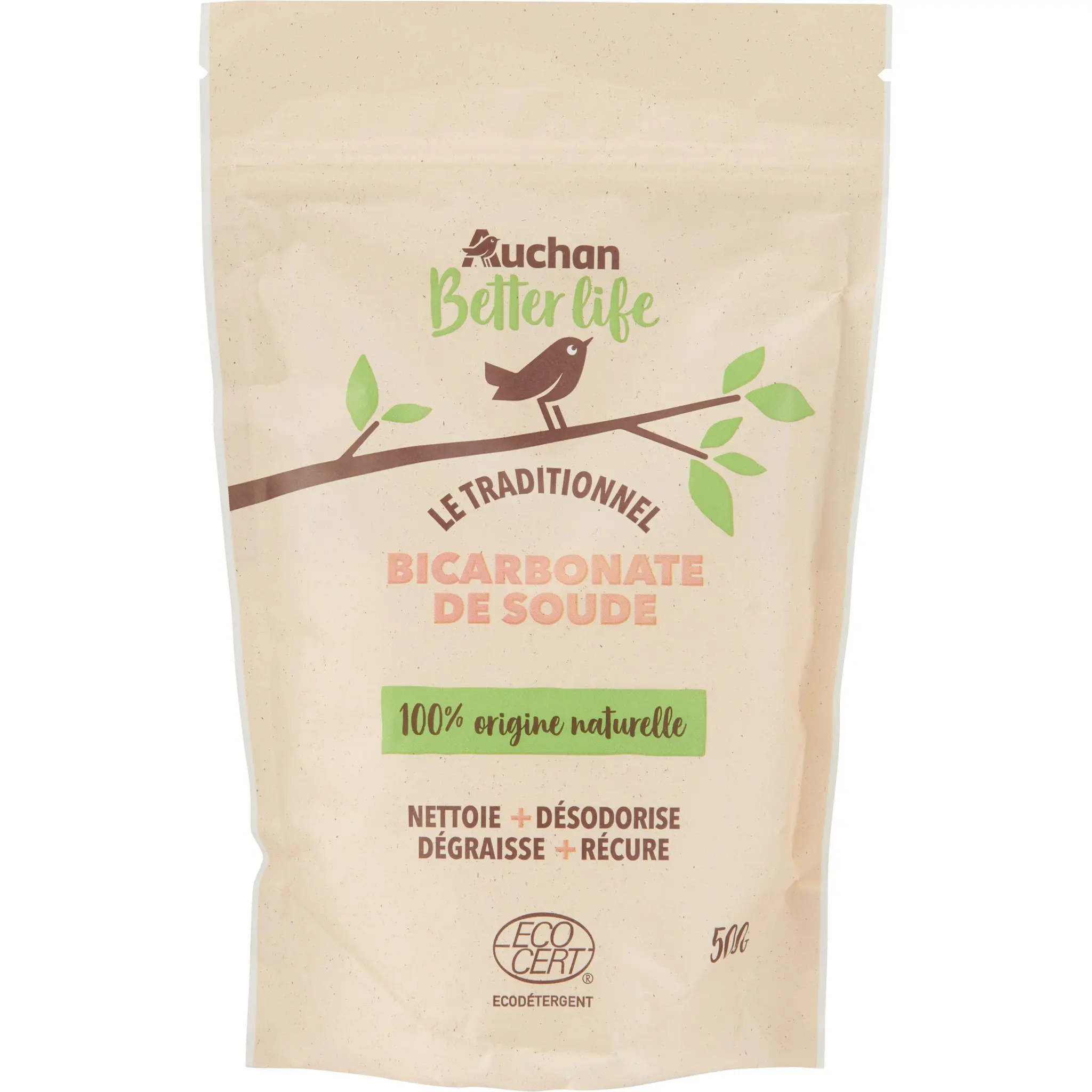 AUCHAN BETTER LIFE Bicarbonate de soude