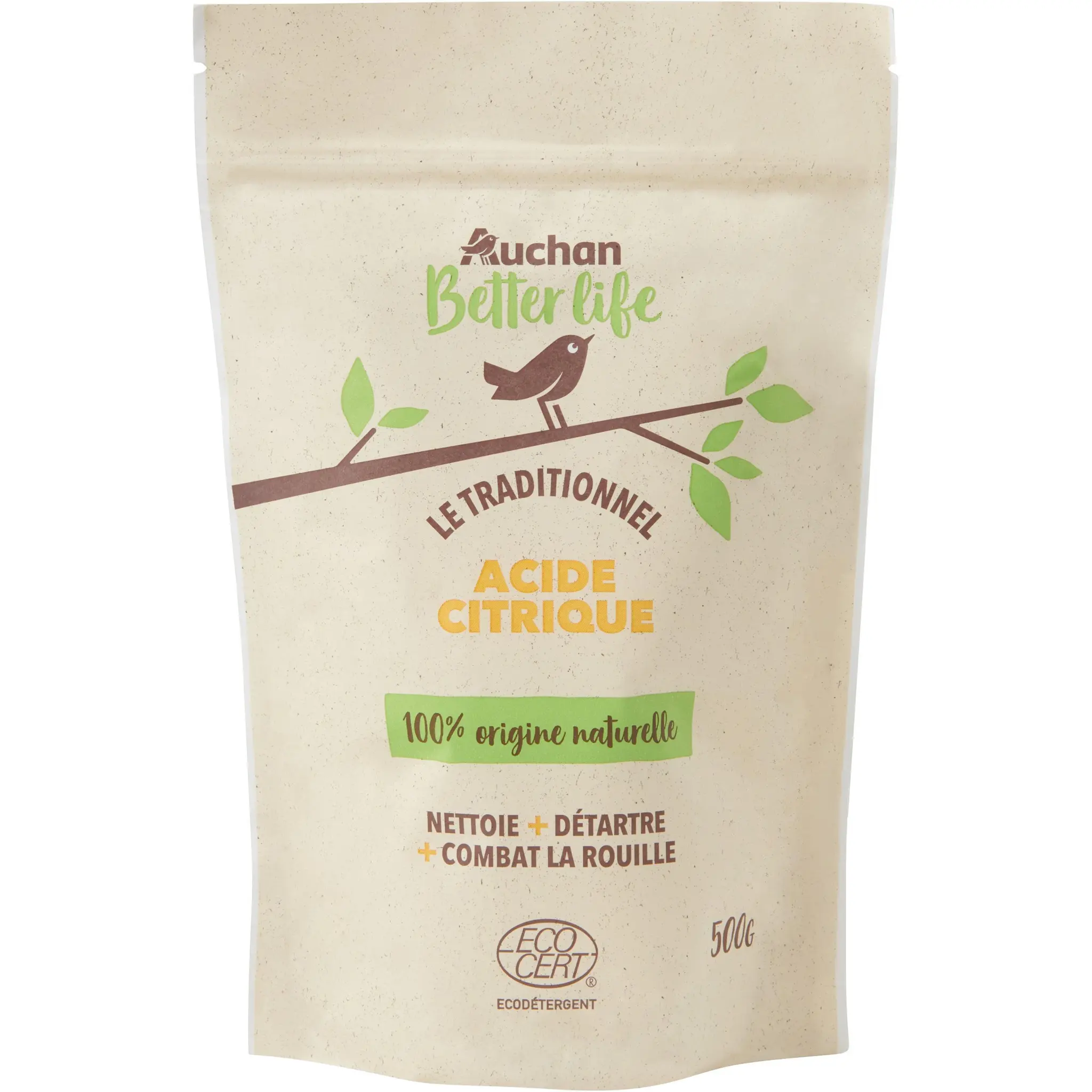 AUCHAN BETTER LIFE Acide citrique