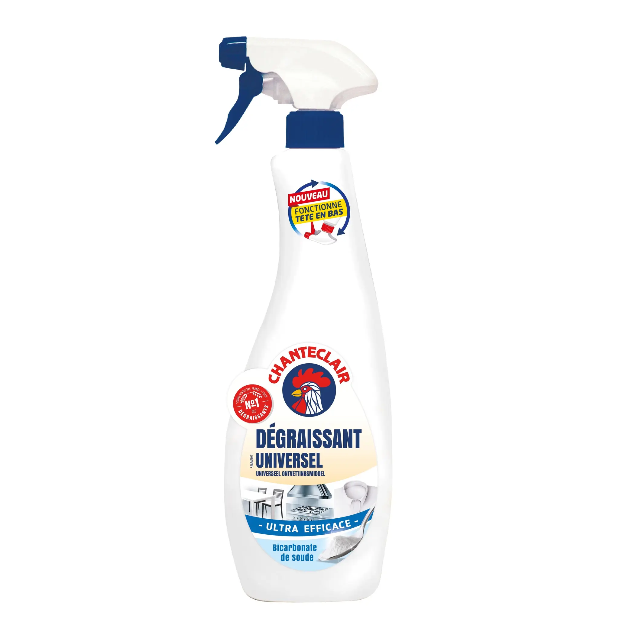 CHANTECLAIR Spray dégraissant avec bicarbonate de soude