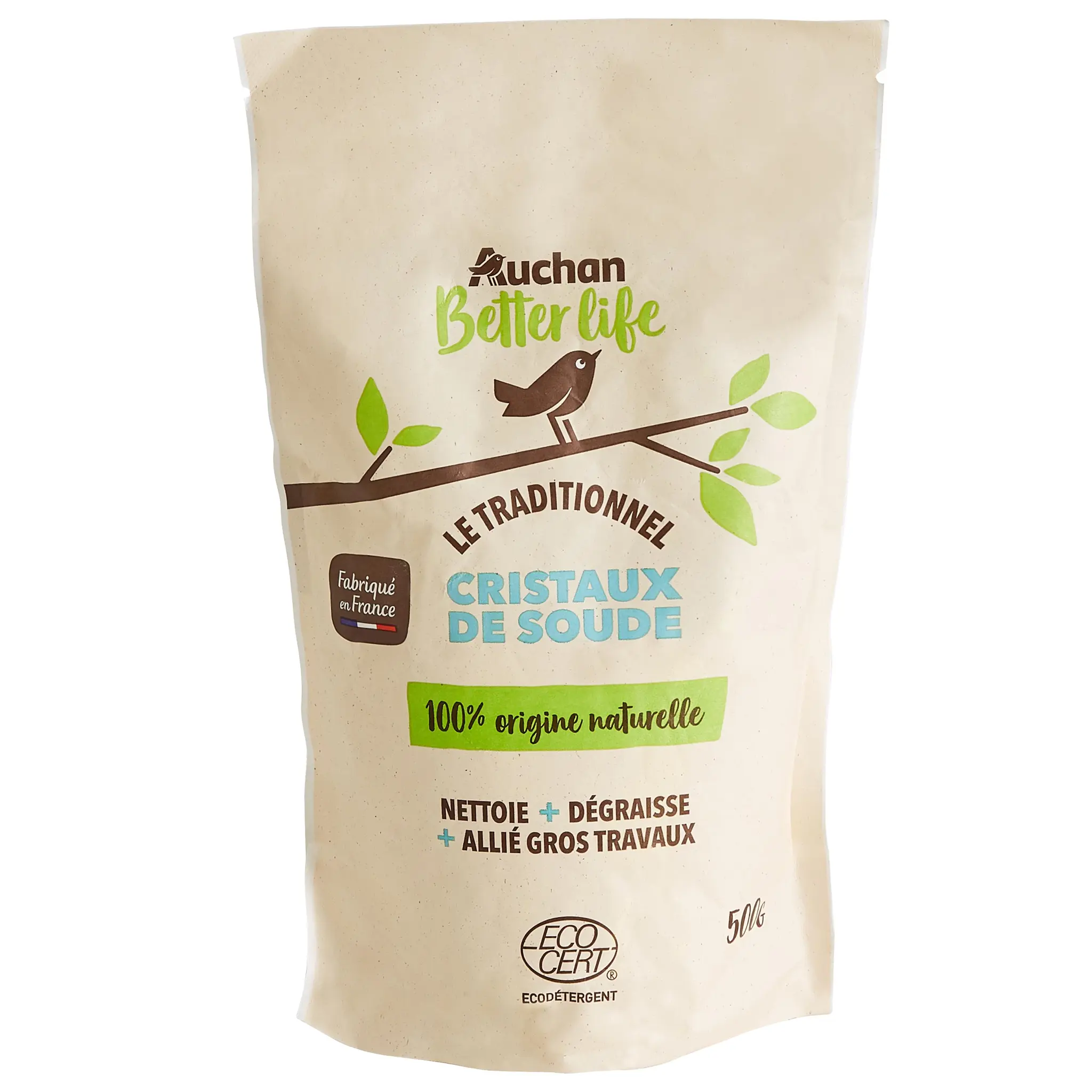 AUCHAN BETTER LIFE Cristaux de soude