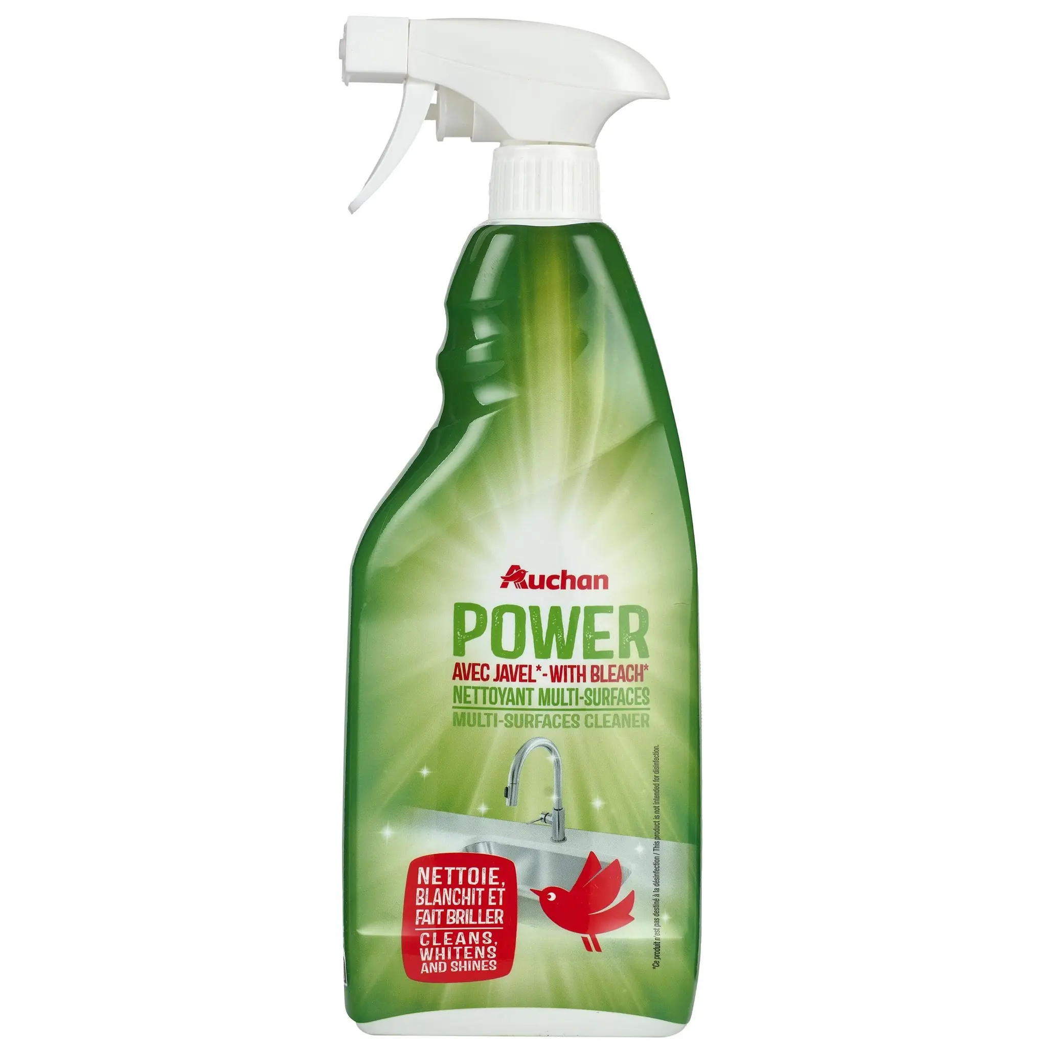 AUCHAN Spray multi-surfaces avec javel