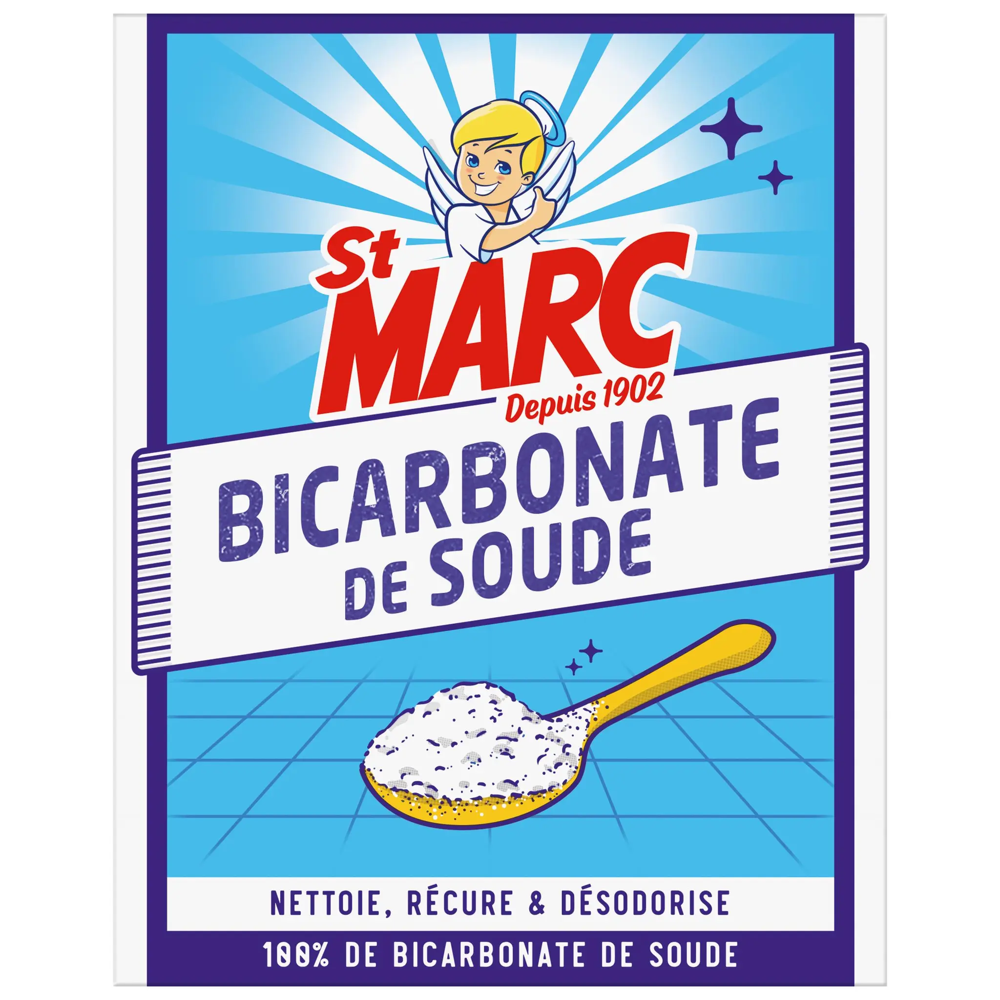 ST MARC Bicarbonate de soude nettoyant multi-usage