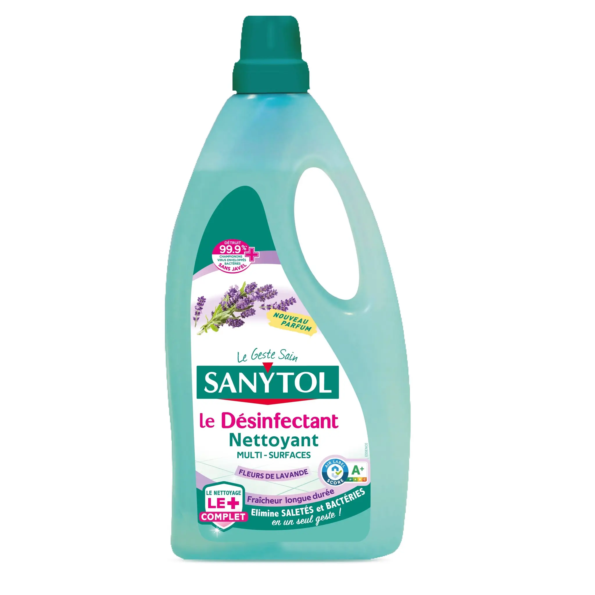 SANYTOL Nettoyant liquide désinfectant multi-surfaces fleurs de lavande