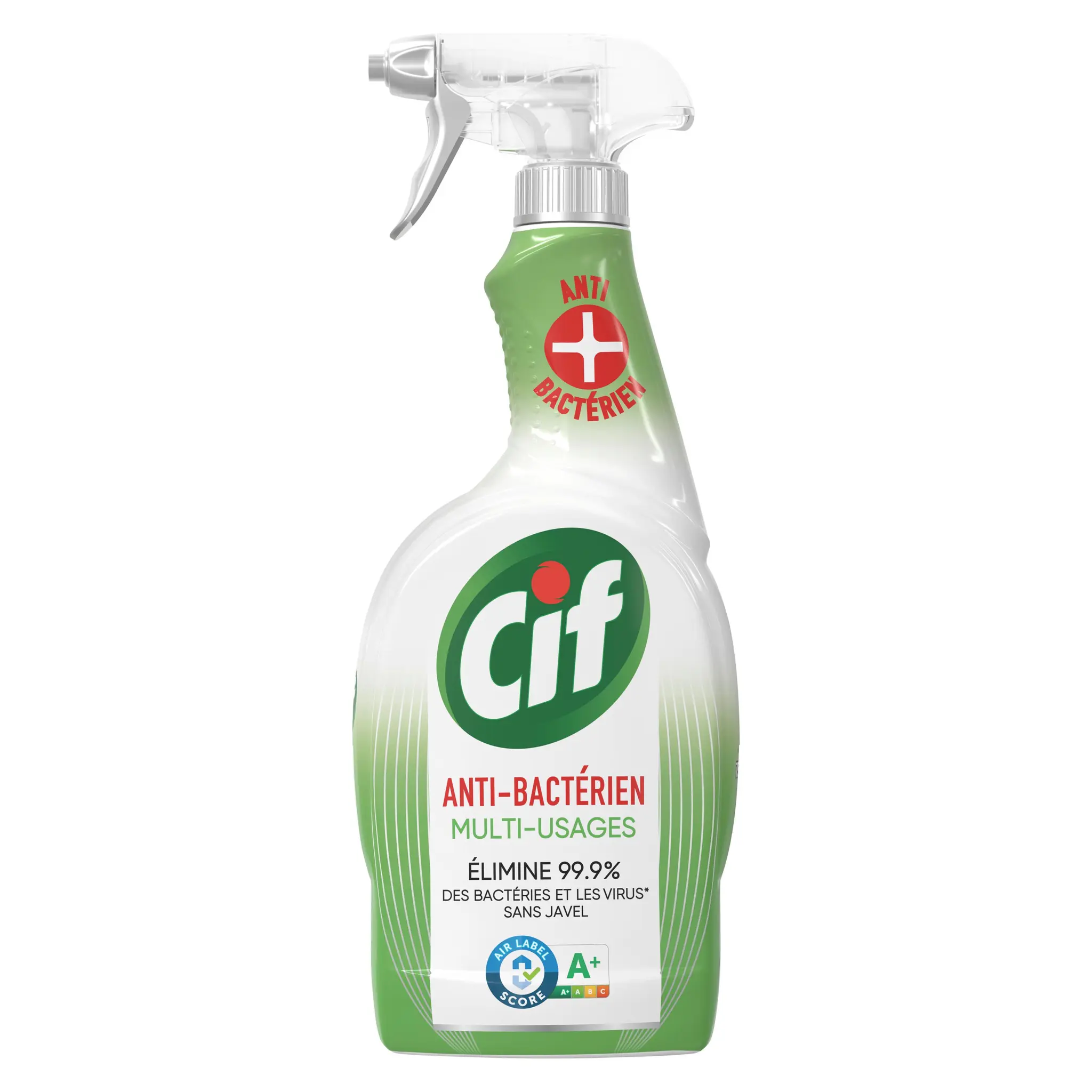 CIF Spray désinfectant antibactérien multi-usages sans javel