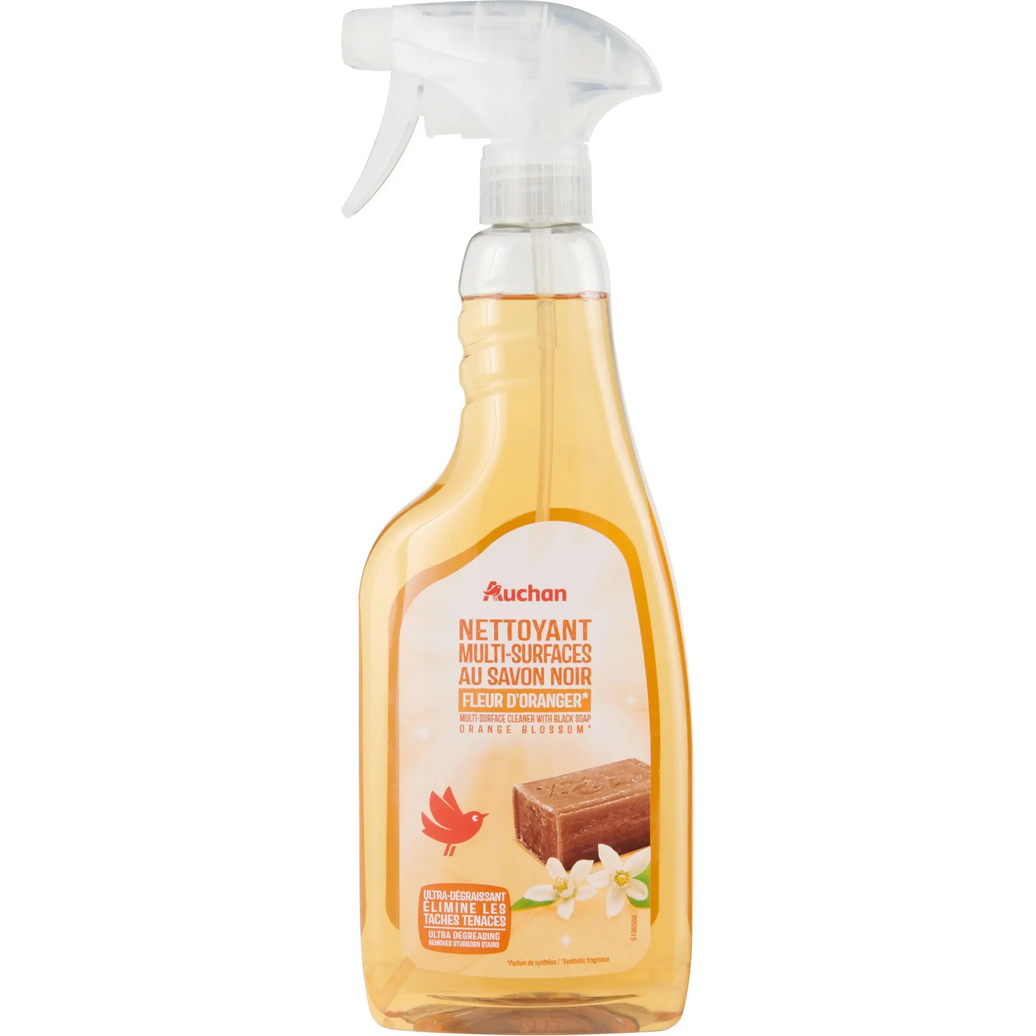 AUCHAN Spray multi-surfaces au savon noir