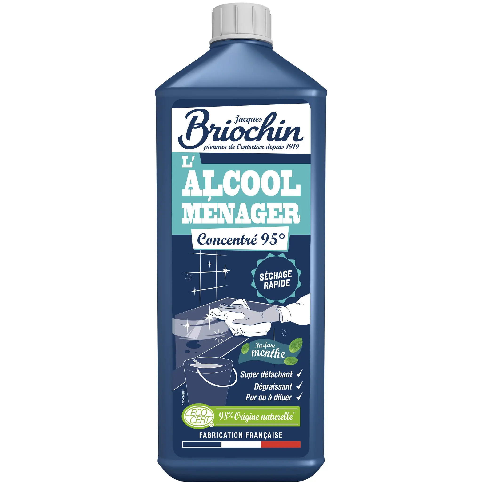 BRIOCHIN Alcool ménager concentré 95° menthe