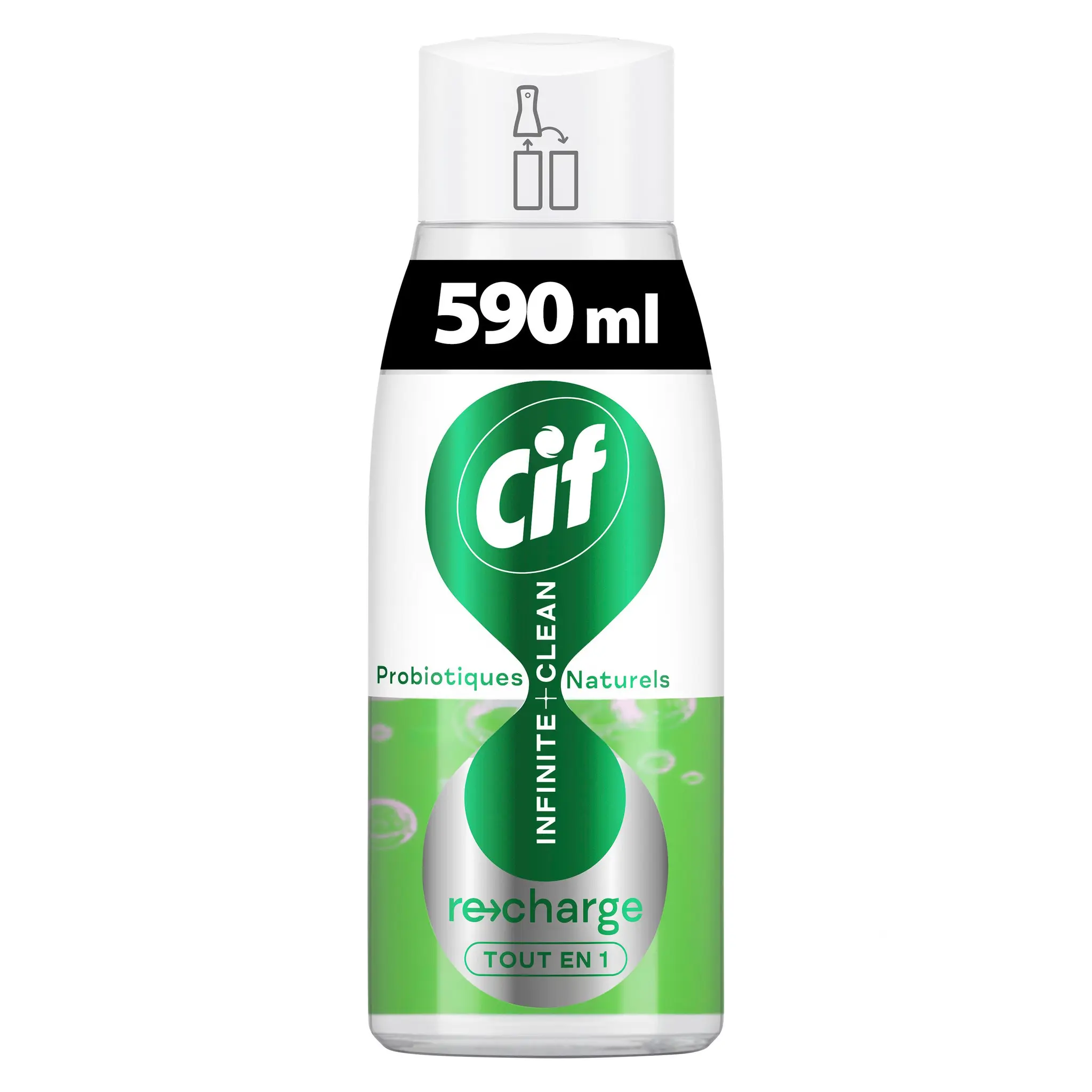 CIF Infinite Clean Tout en 1 Recharge spray multi-usages