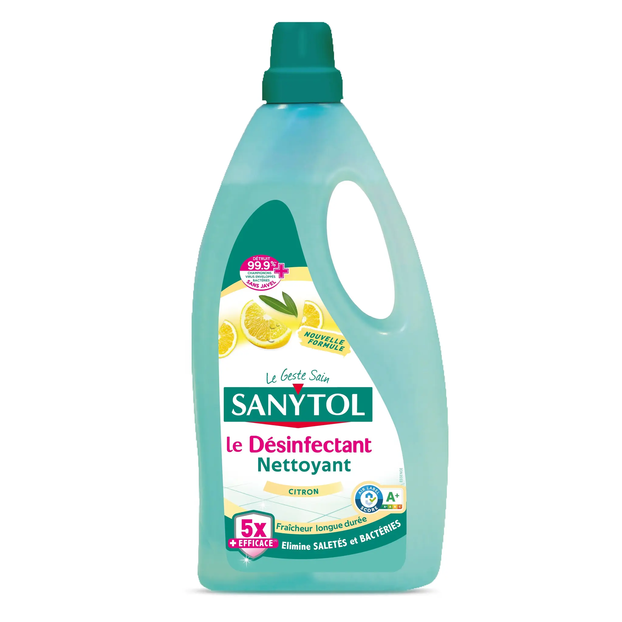 SANYTOL Nettoyant liquide désinfectant multi-surfaces citron