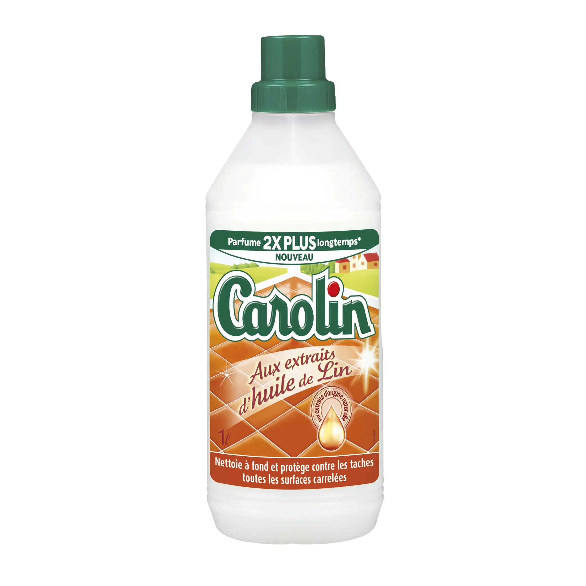 CAROLIN Nettoyant liquide sols aux extraits d'huile de lin
