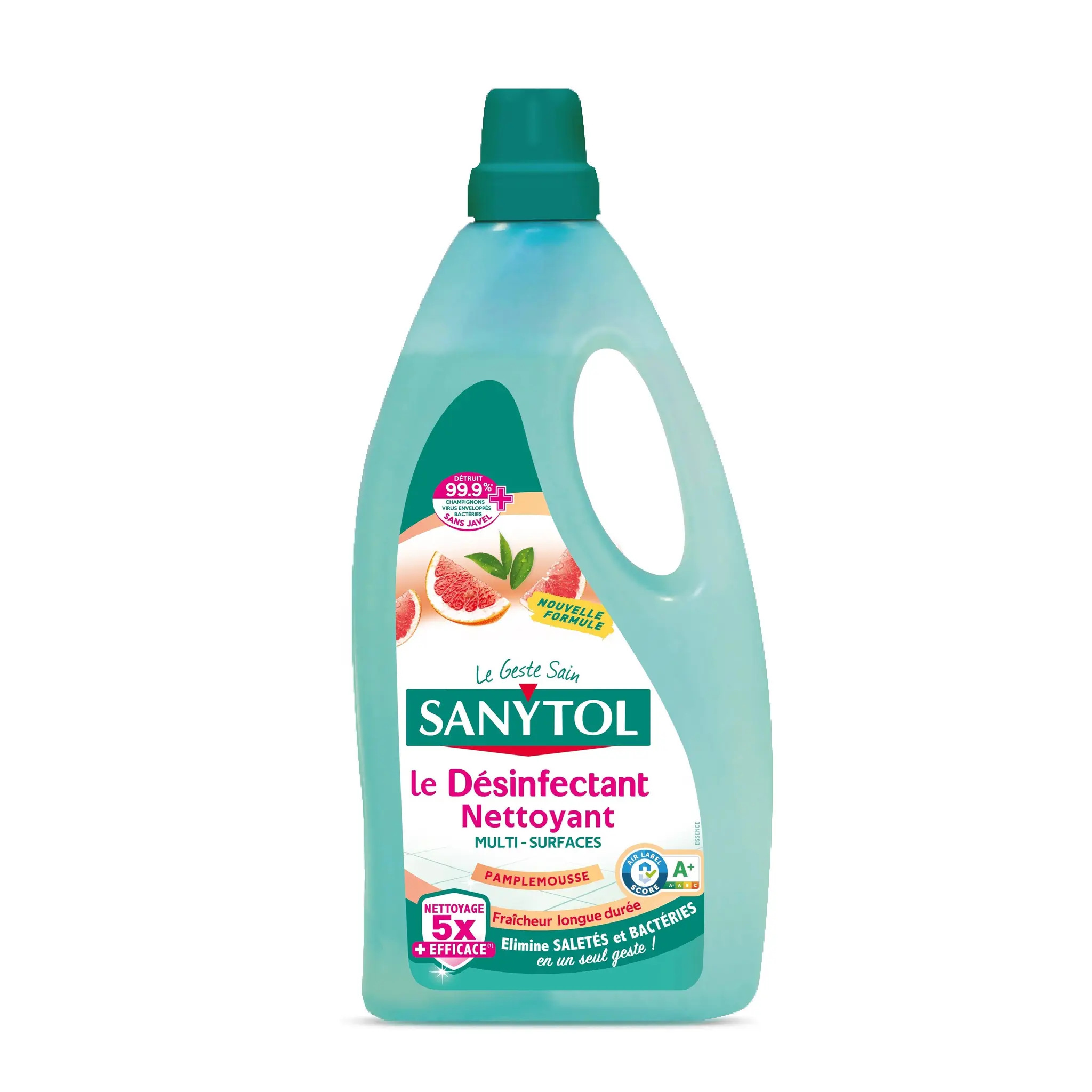 SANYTOL Liquide désinfectant multi-surfaces pamplemousse