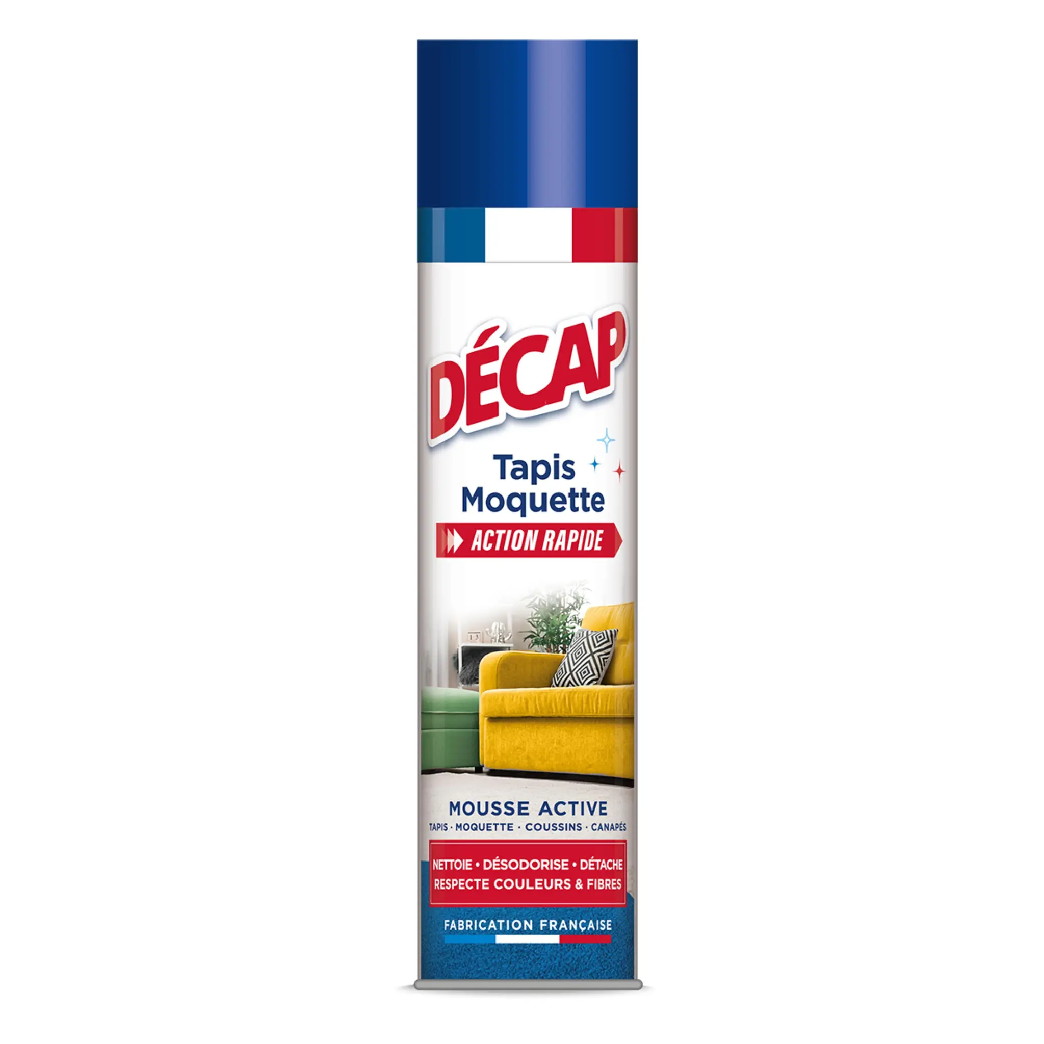 DECAP FOUR Nettoyant aérosol pour tapis et moquette