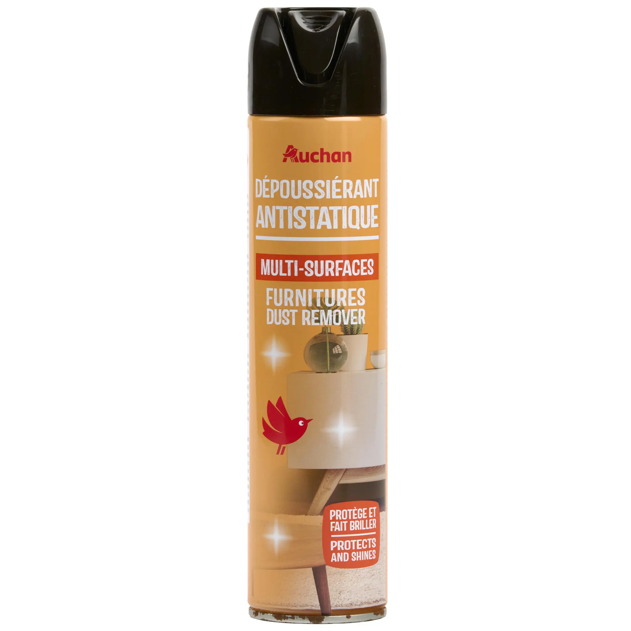 AUCHAN Aérosol dépoussiérant pour bois