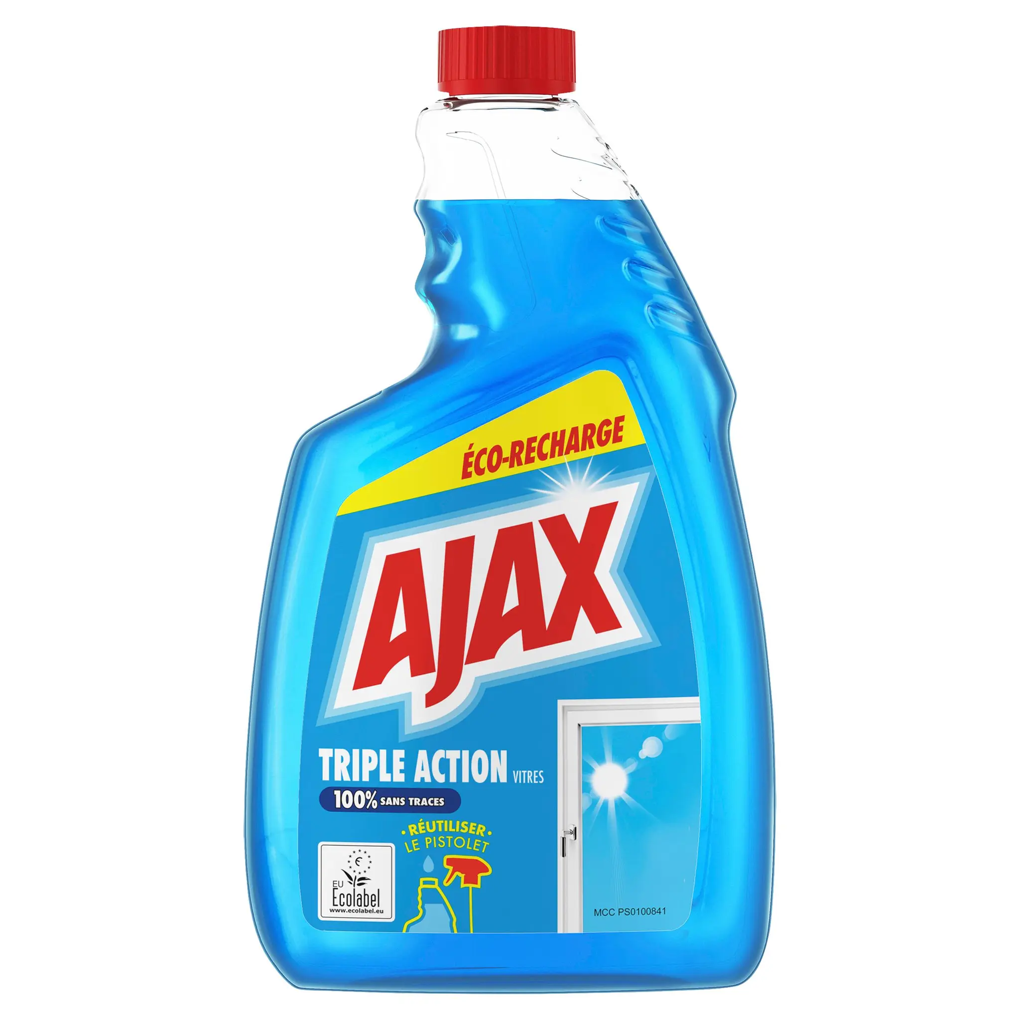 AJAX Recharge spray vitres triple action