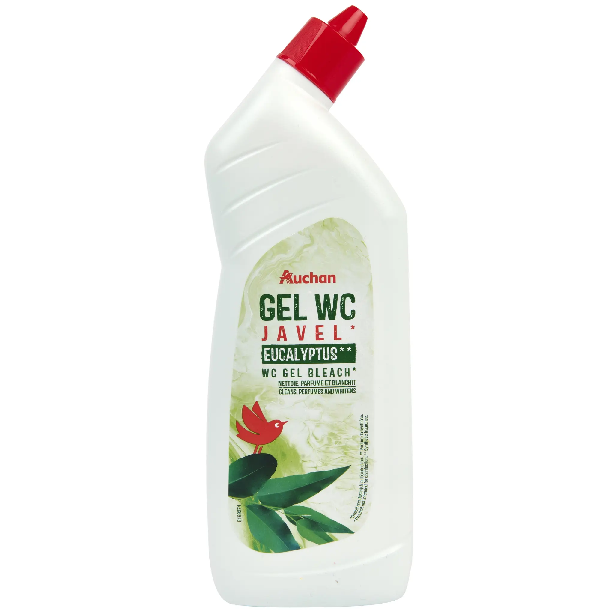 AUCHAN Gel nettoyant WC eucalyptus
