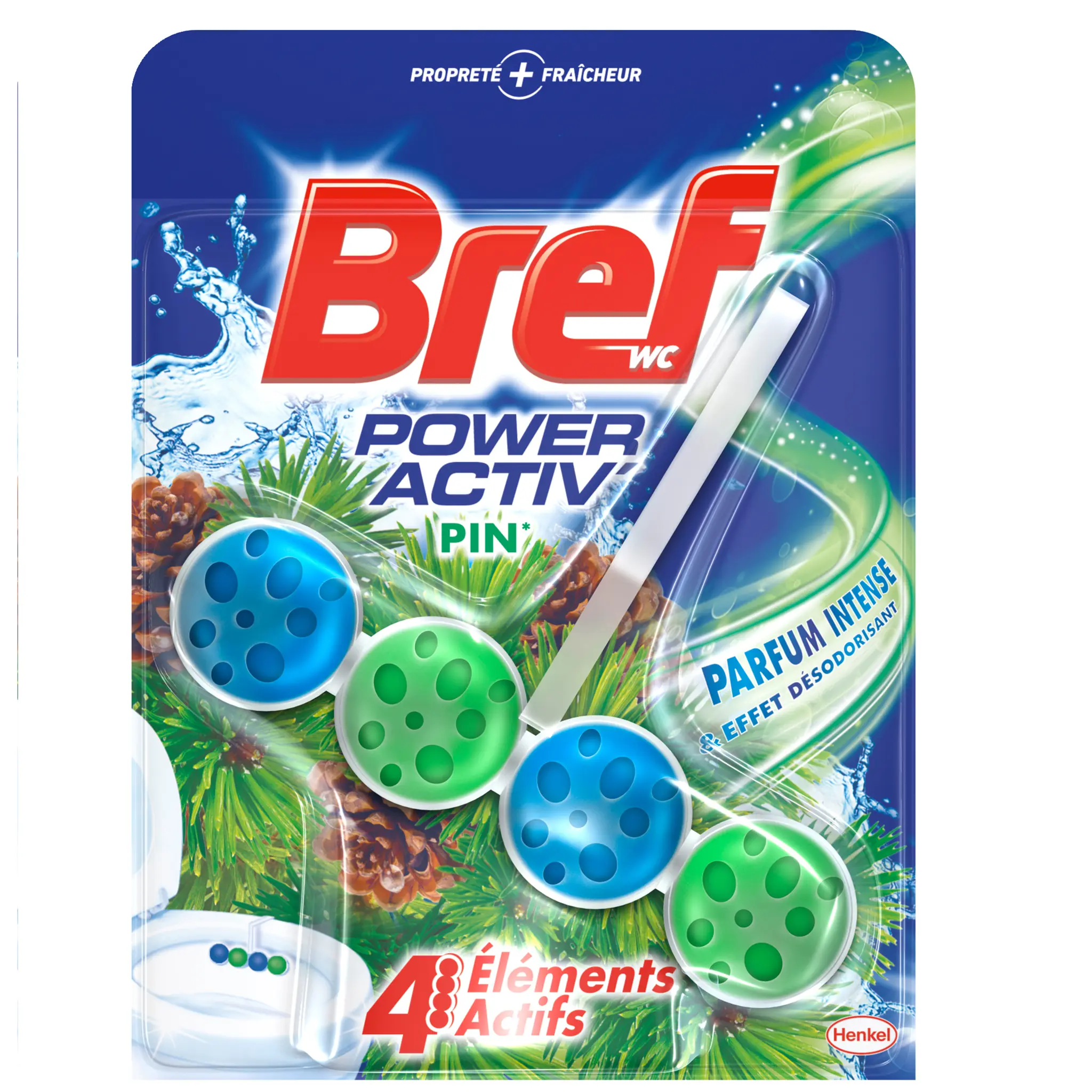 BREF WC Power activ' blocs WC fraîcheur pin