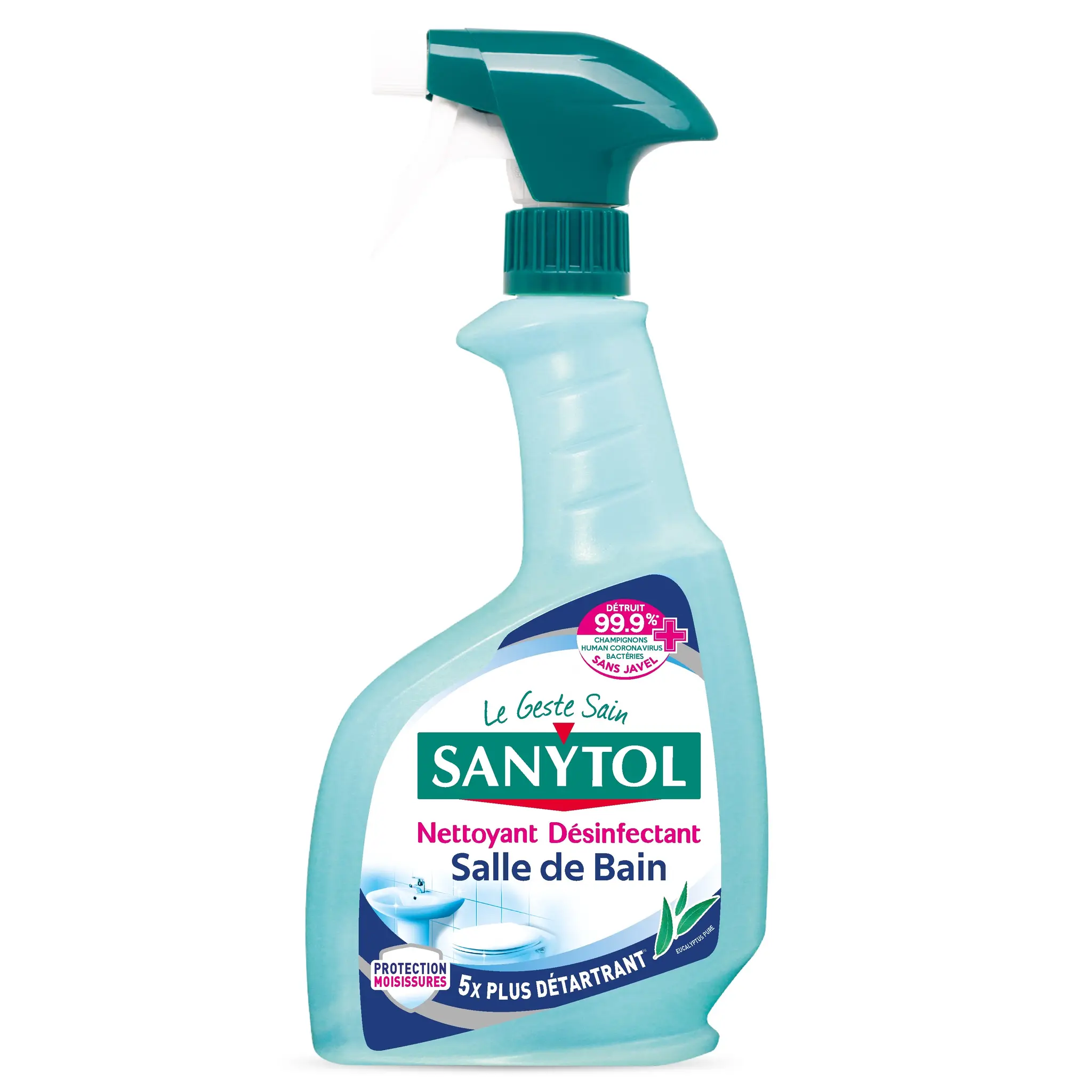 SANYTOL Spray anti-calcaire désinfectant salle de bain