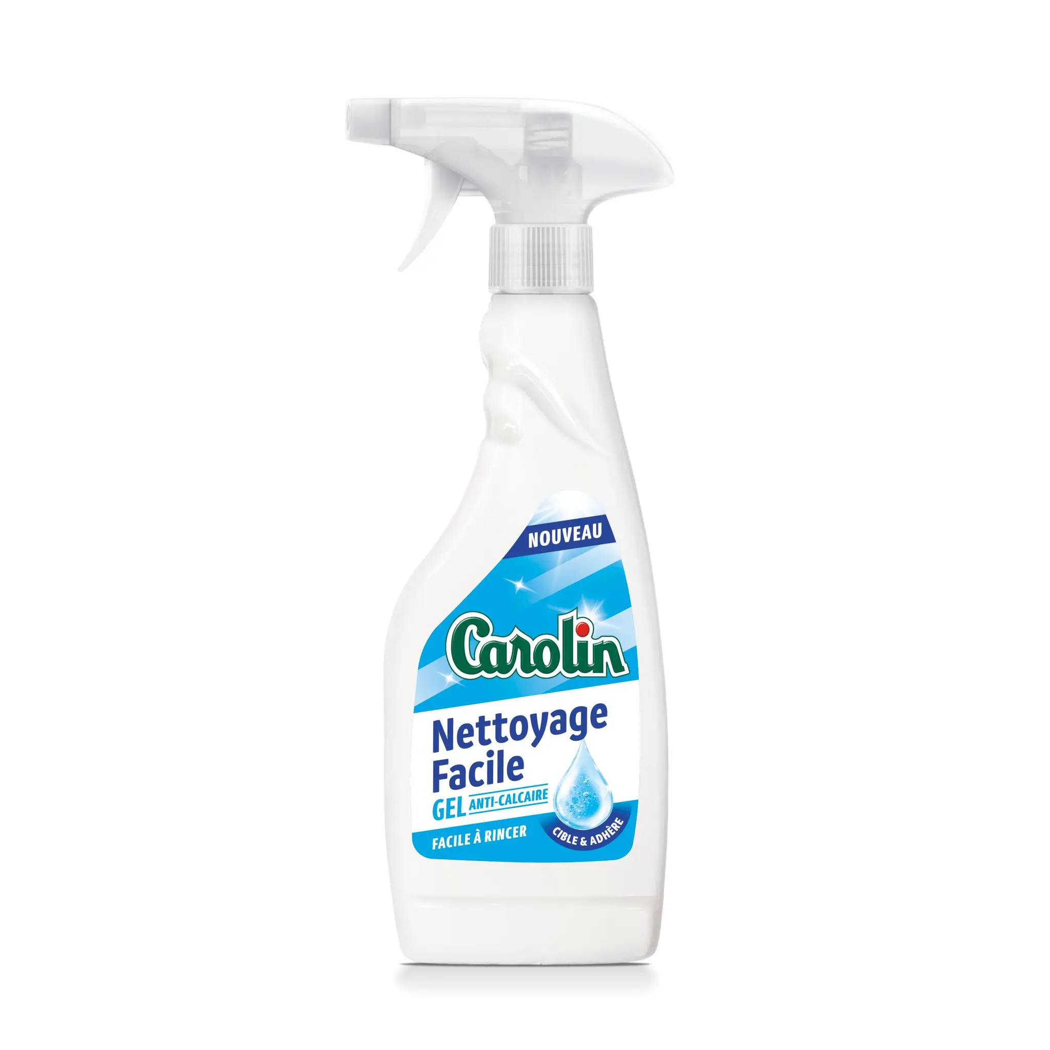 CAROLIN Gel spray anticalcaire salle de bain
